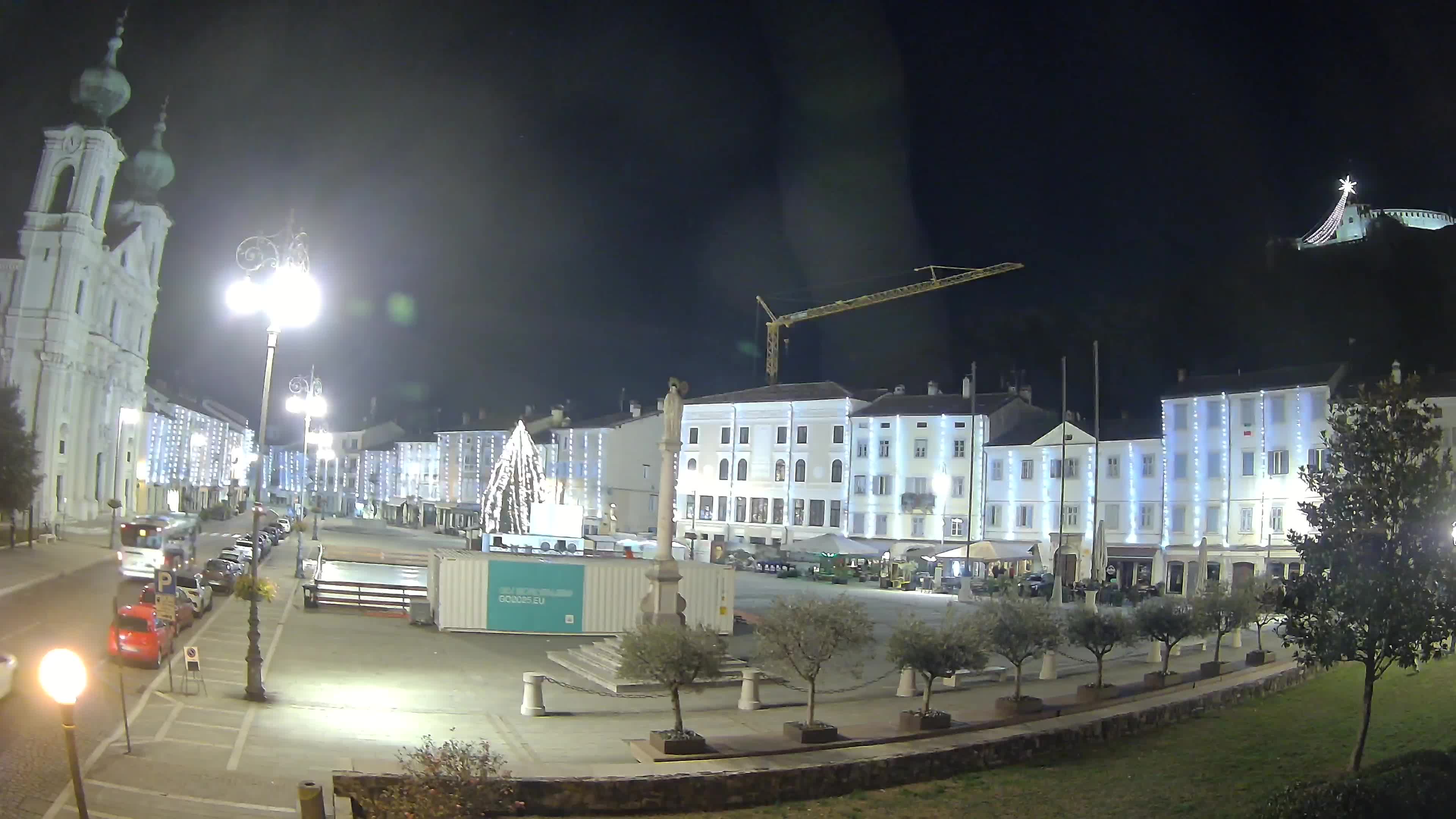 Webcam Gorizia Vittoria square – Cathedral of st. Ignazio