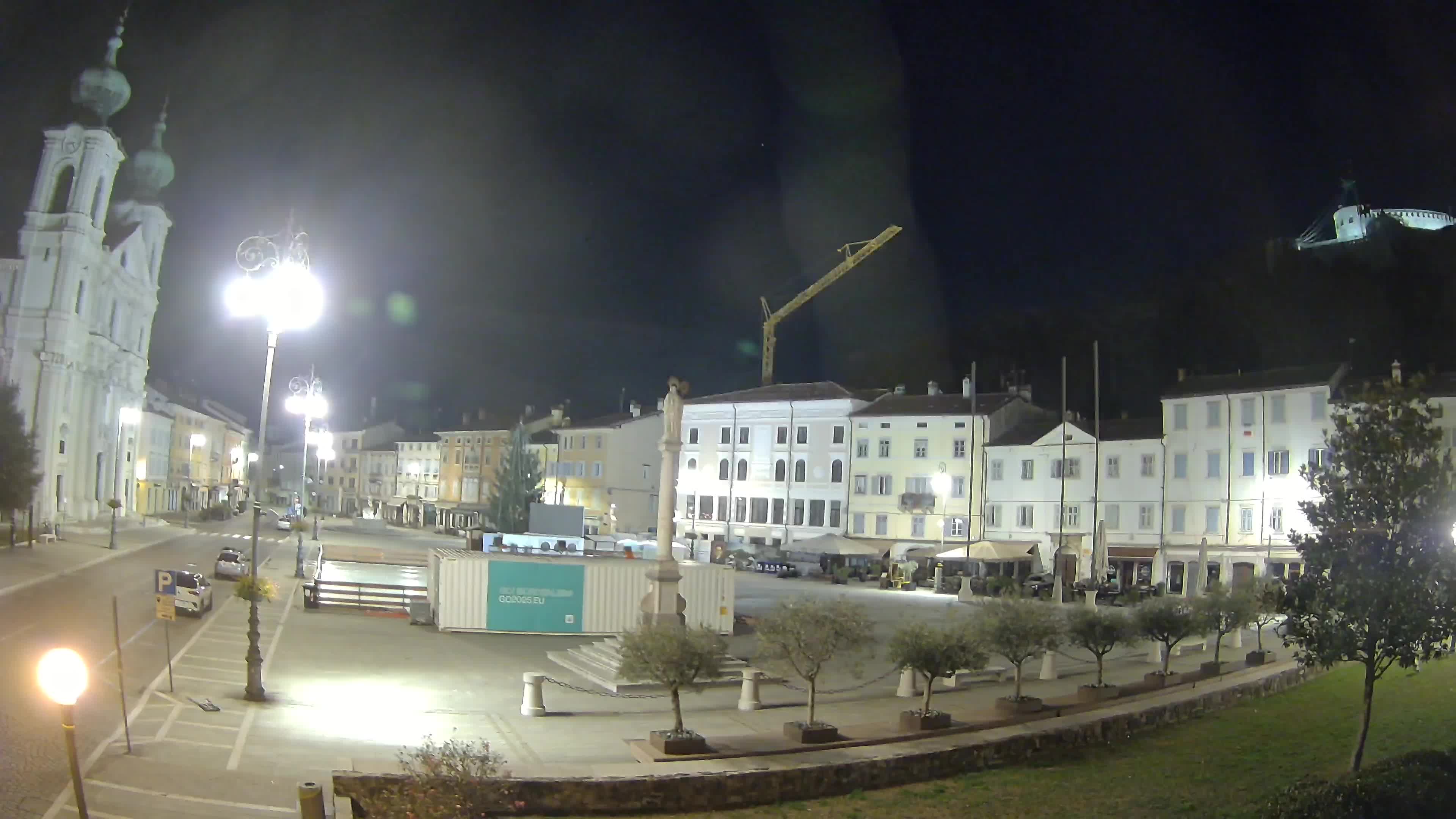 Webcam Gorizia Vittoria square – Cathedral of st. Ignazio