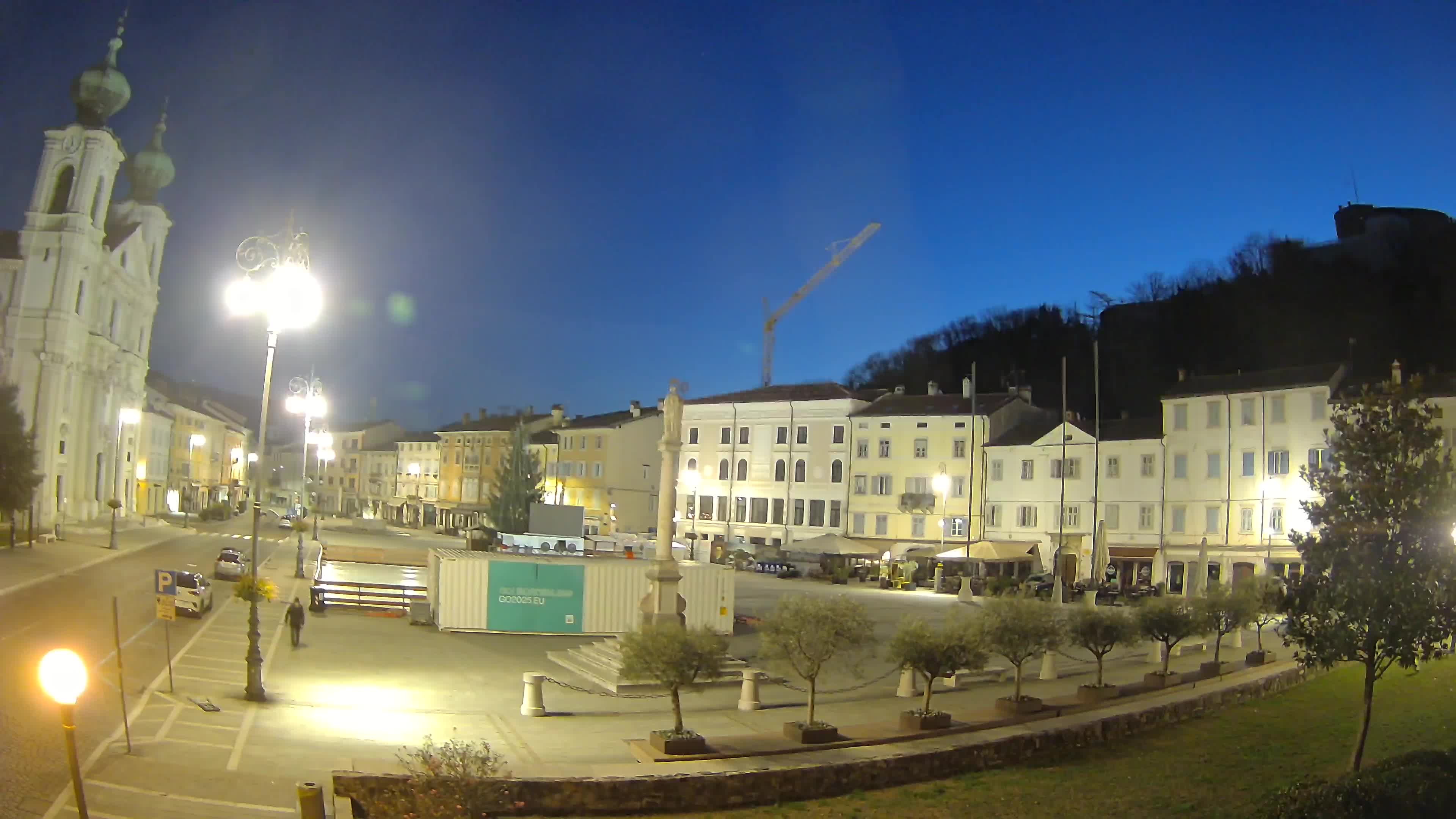 Webcam Gorizia Vittoria square – Cathedral of st. Ignazio