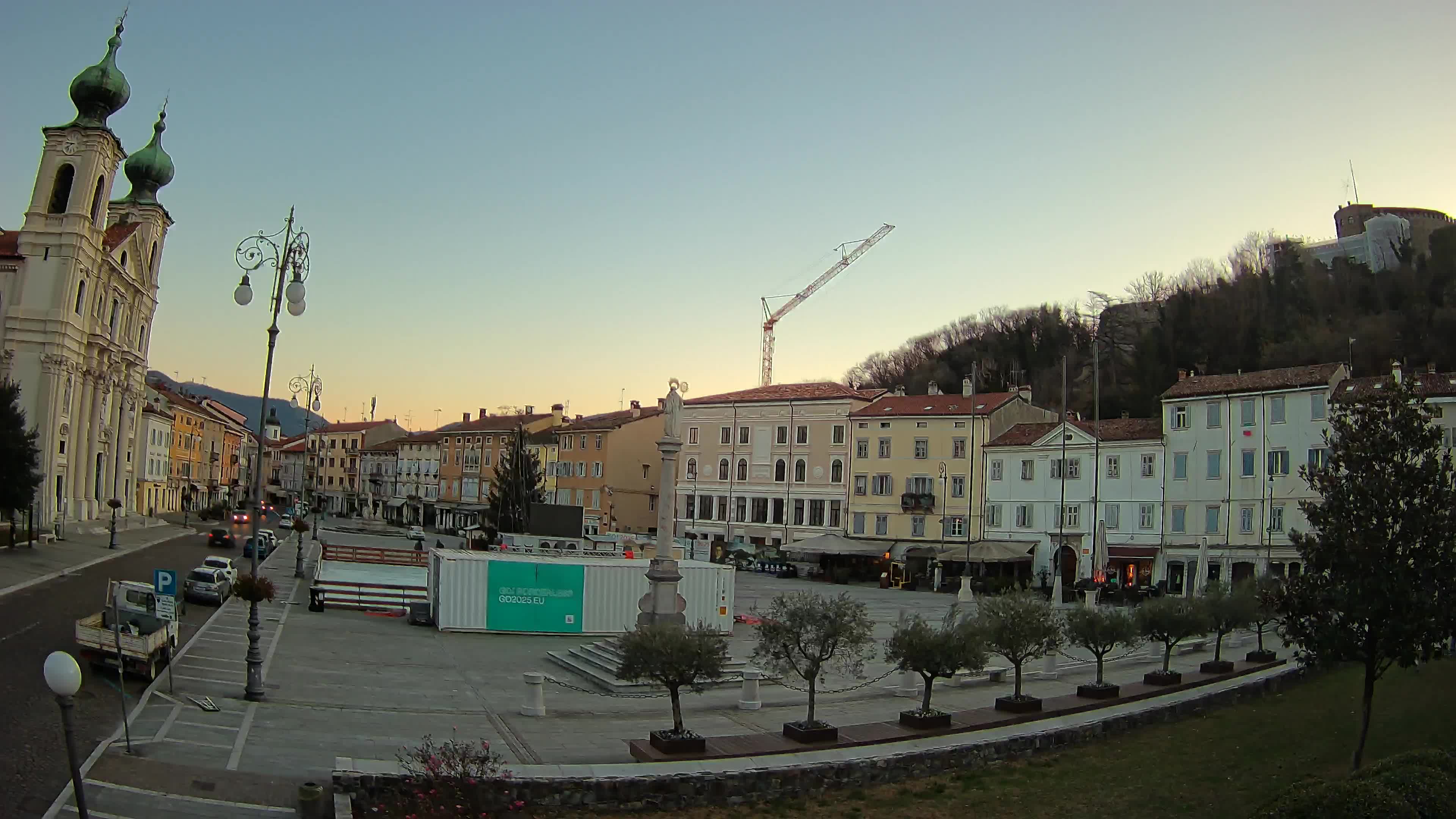 Gorizia – Place Vittoria – Cathédrale st. Ignazio