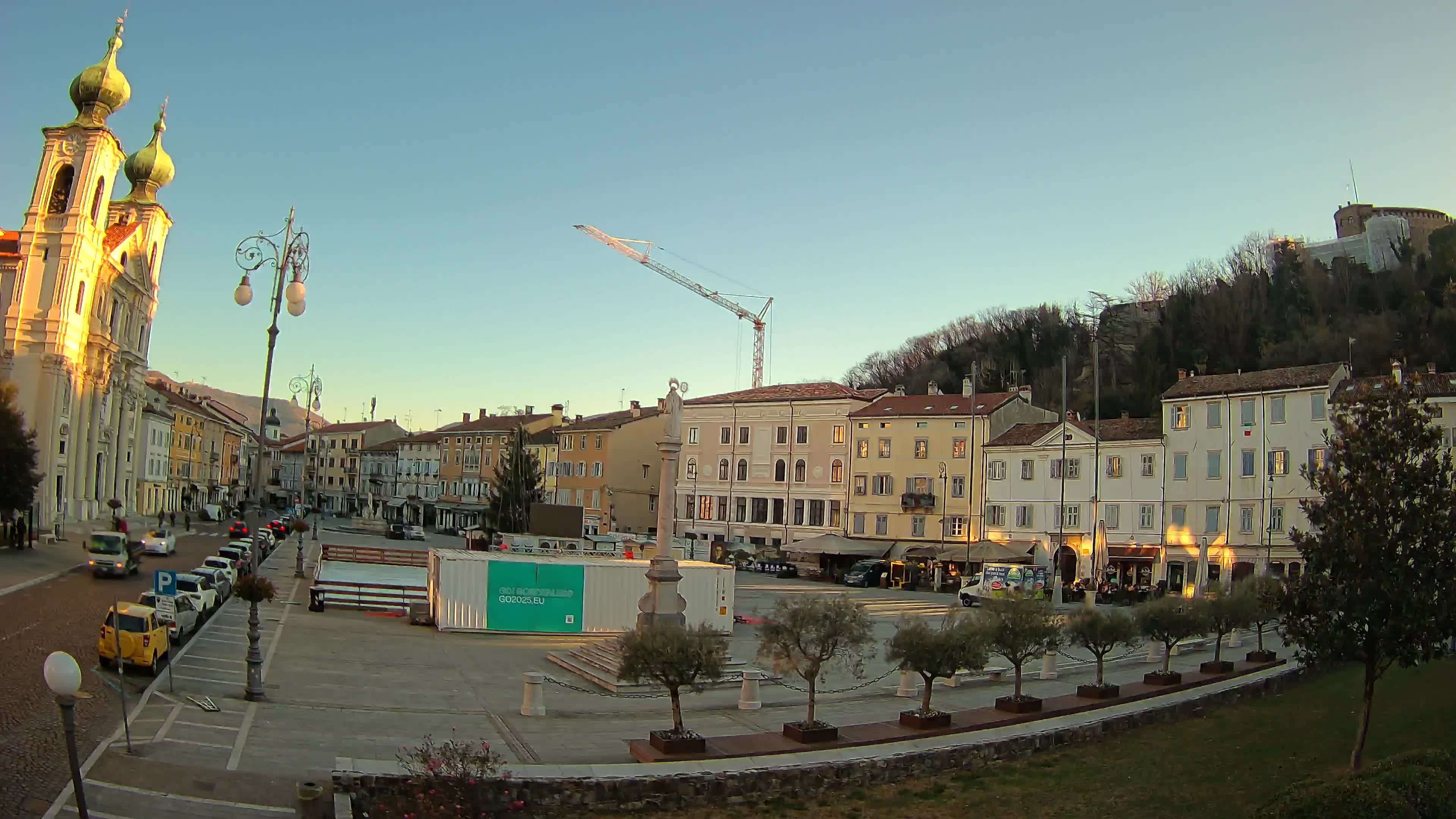 Webcam Gorizia Vittoria square – Cathedral of st. Ignazio