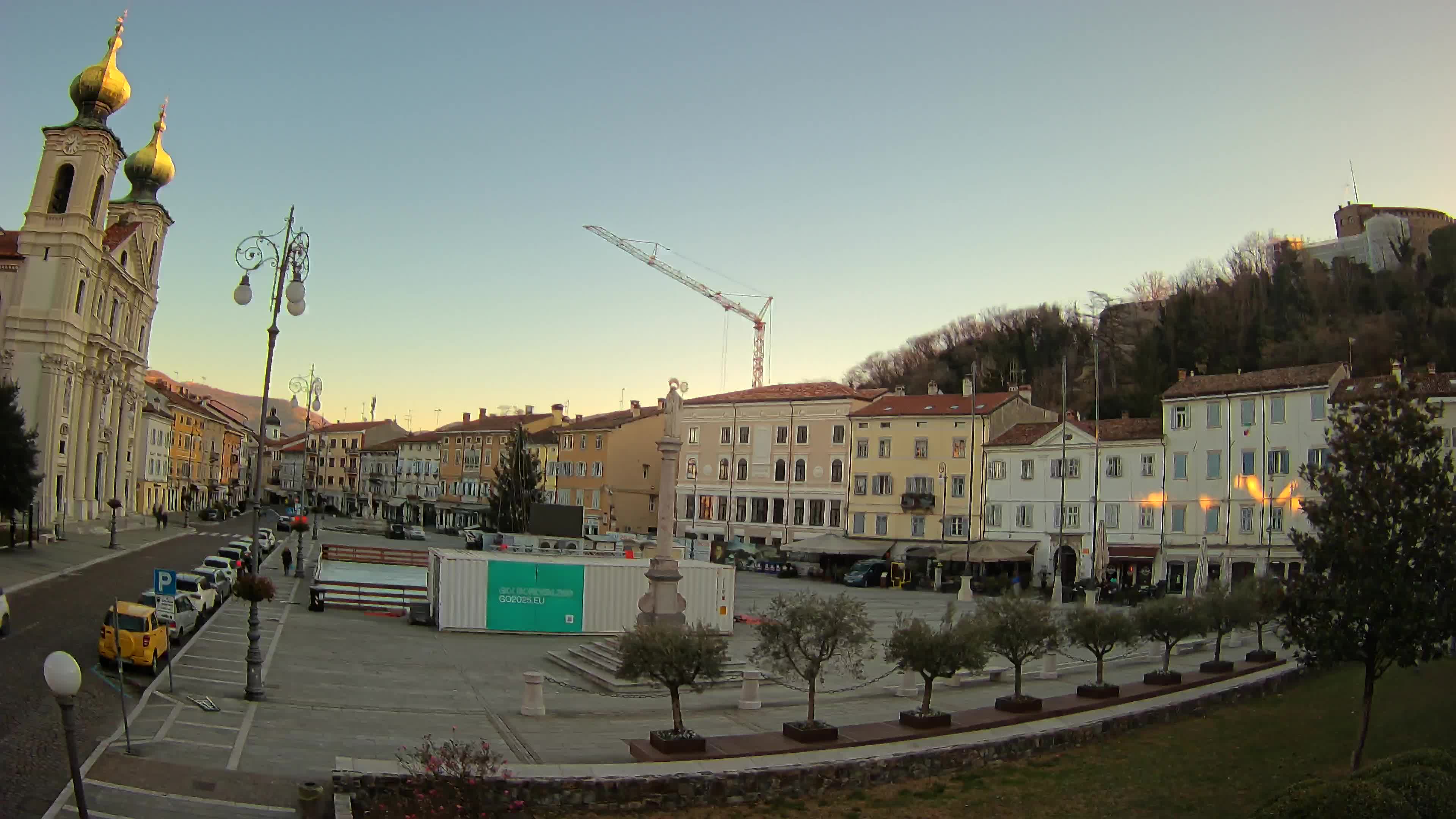 Webcam Gorizia Vittoria square – Cathedral of st. Ignazio