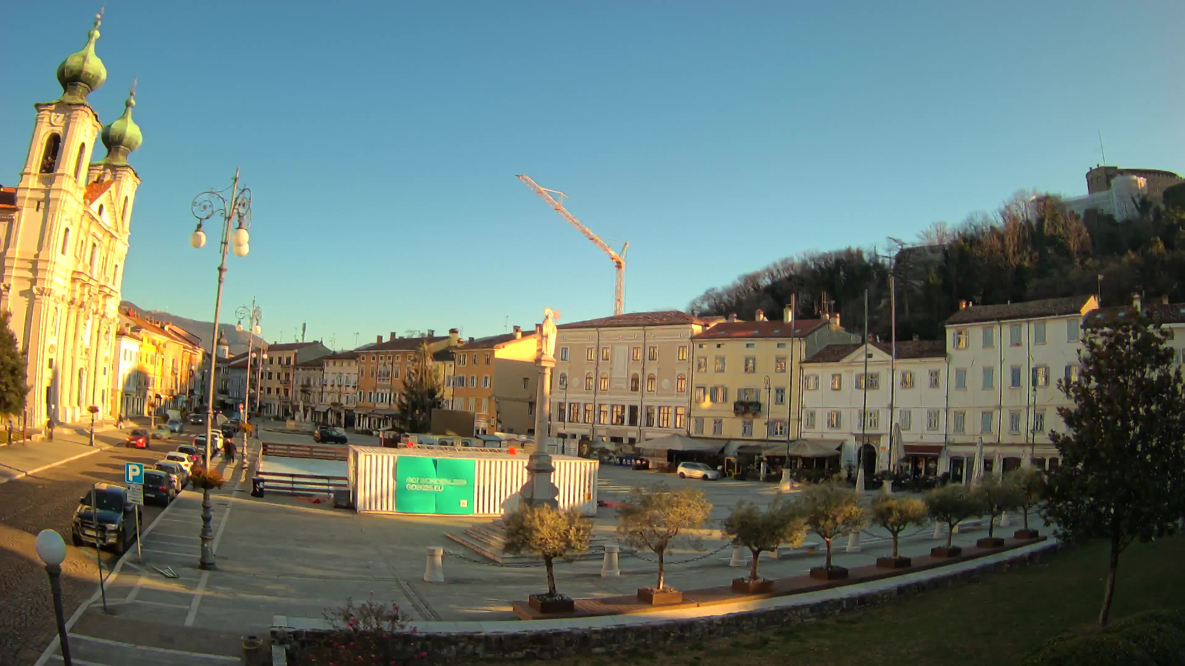 Webcam Gorizia Vittoria square – Cathedral of st. Ignazio