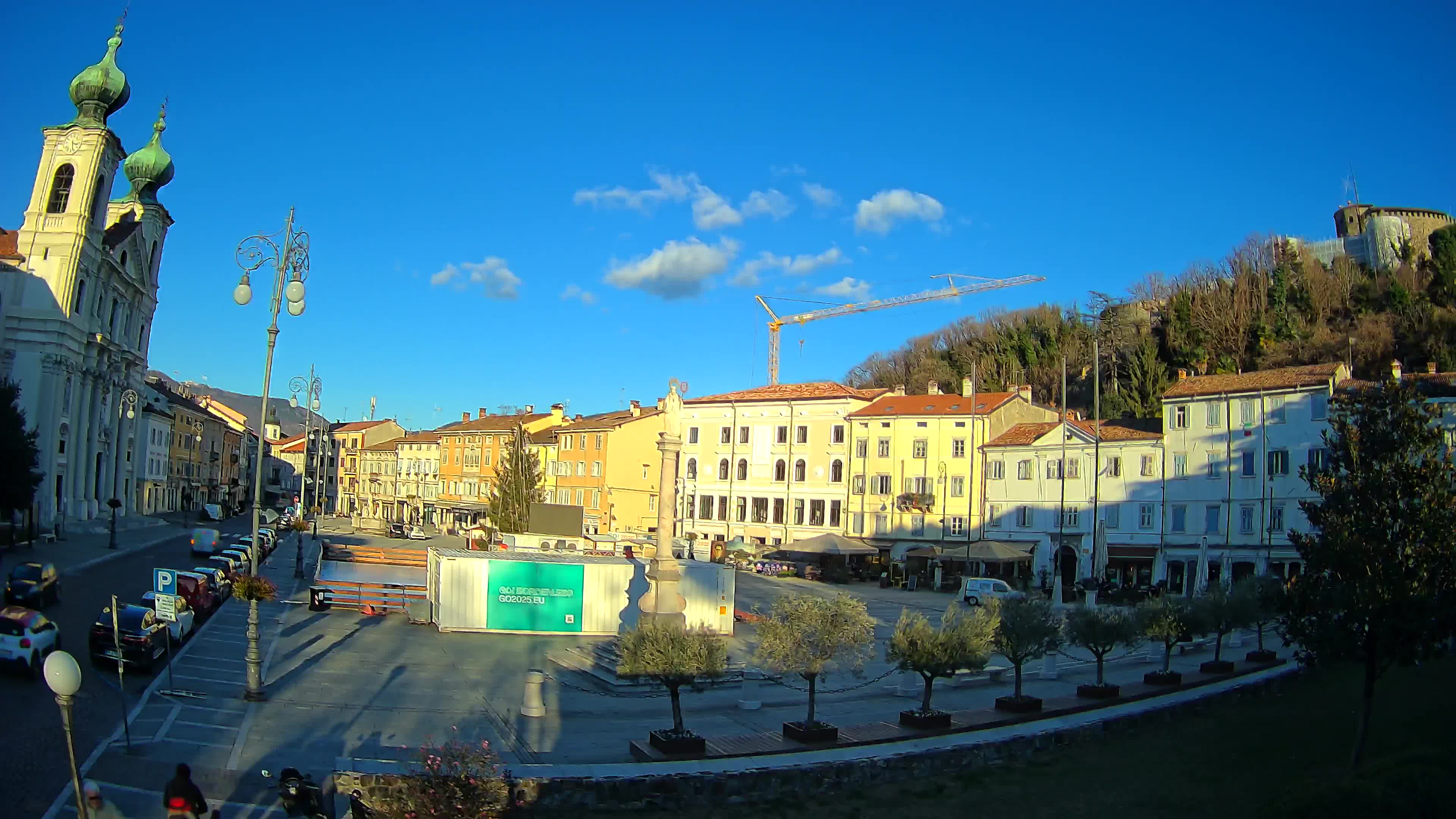 Webcam Gorizia Vittoria square – Cathedral of st. Ignazio