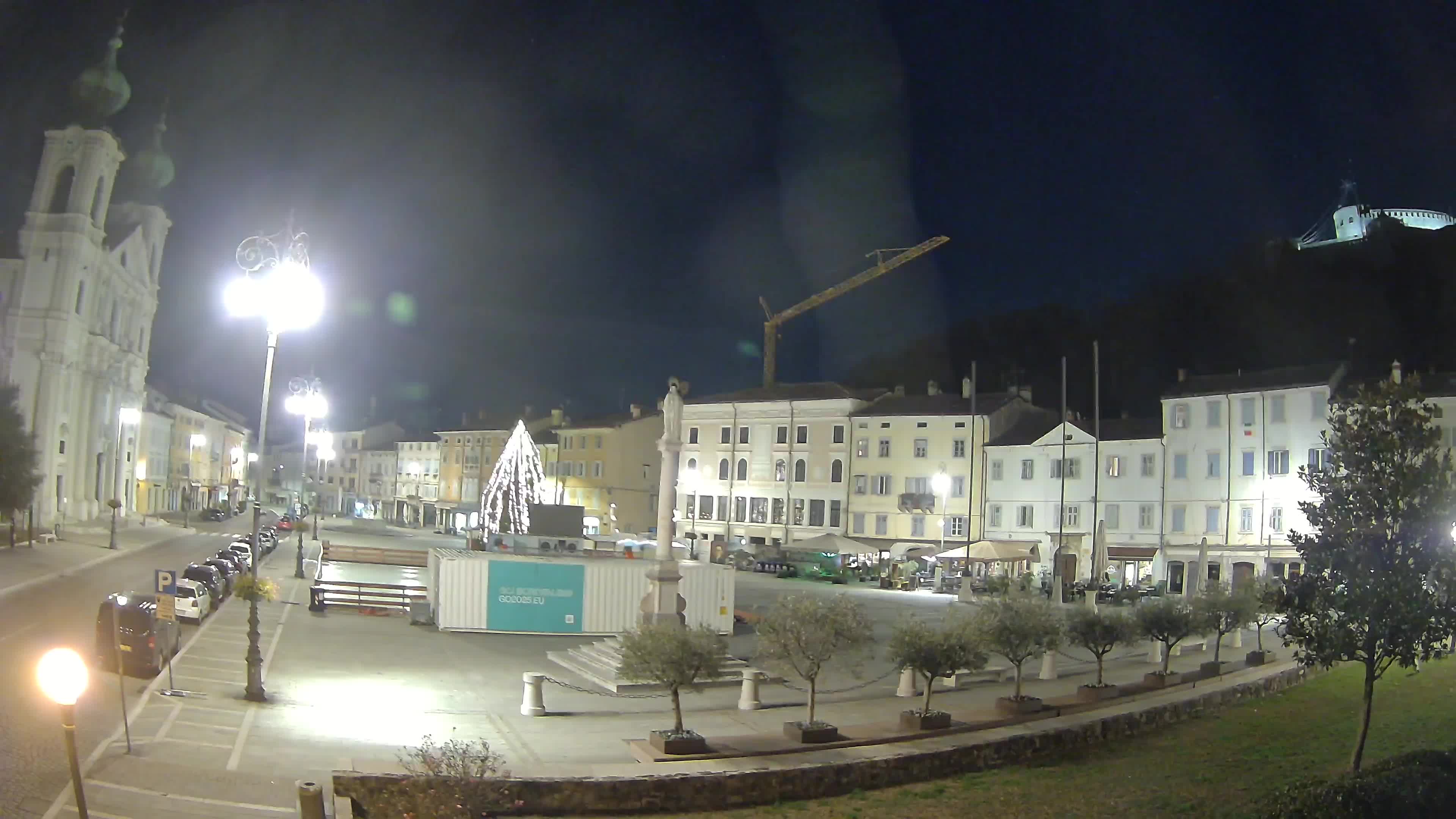 Webcam Gorizia Vittoria square – Cathedral of st. Ignazio