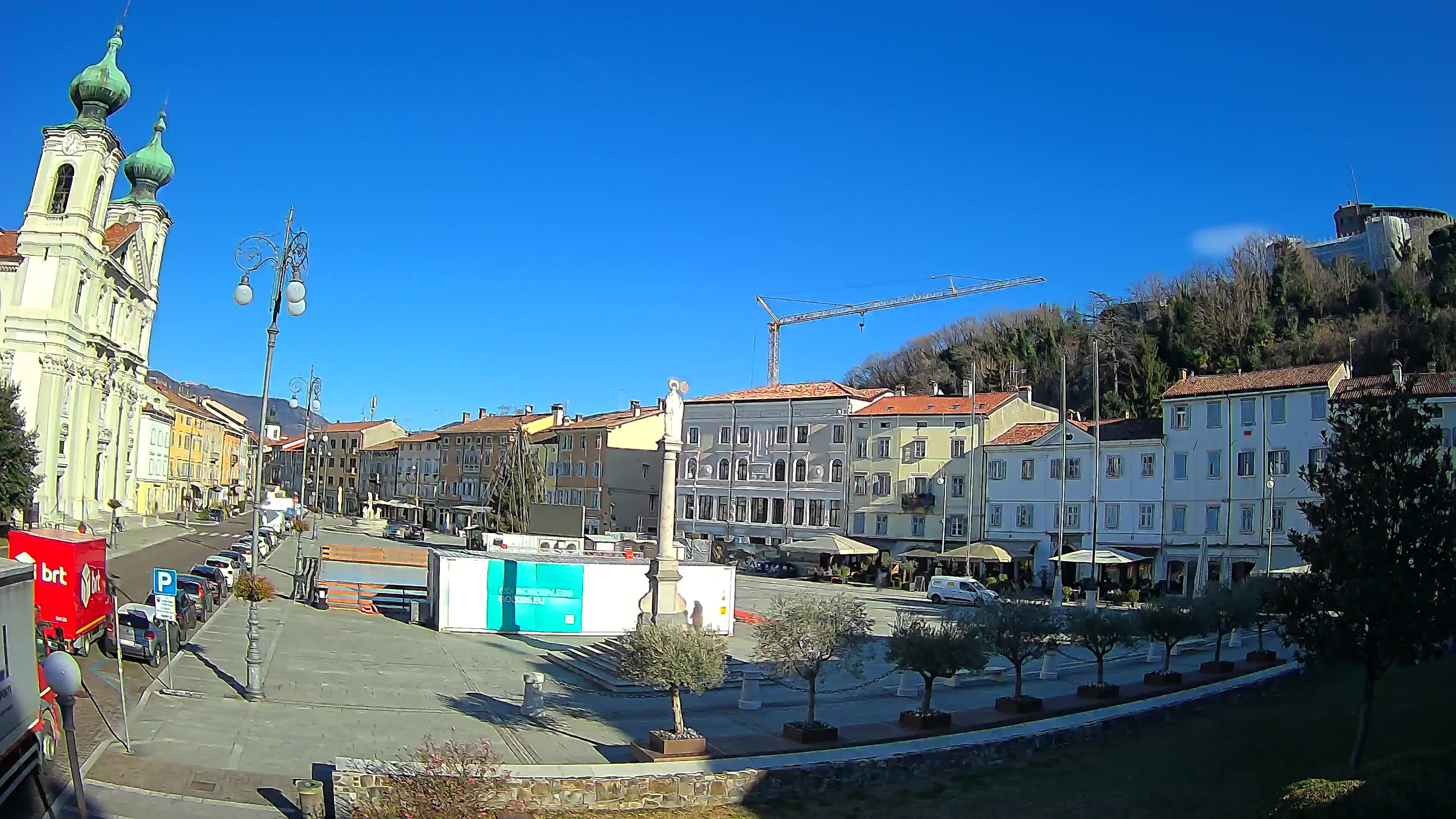 Webcam Gorizia Vittoria square – Cathedral of st. Ignazio