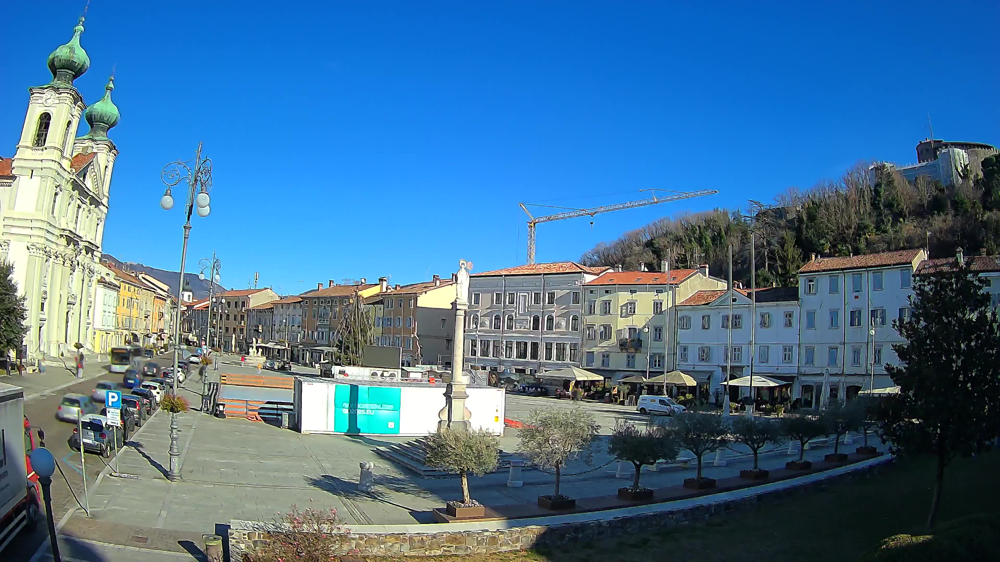 Webcam Gorizia Vittoria square – Cathedral of st. Ignazio