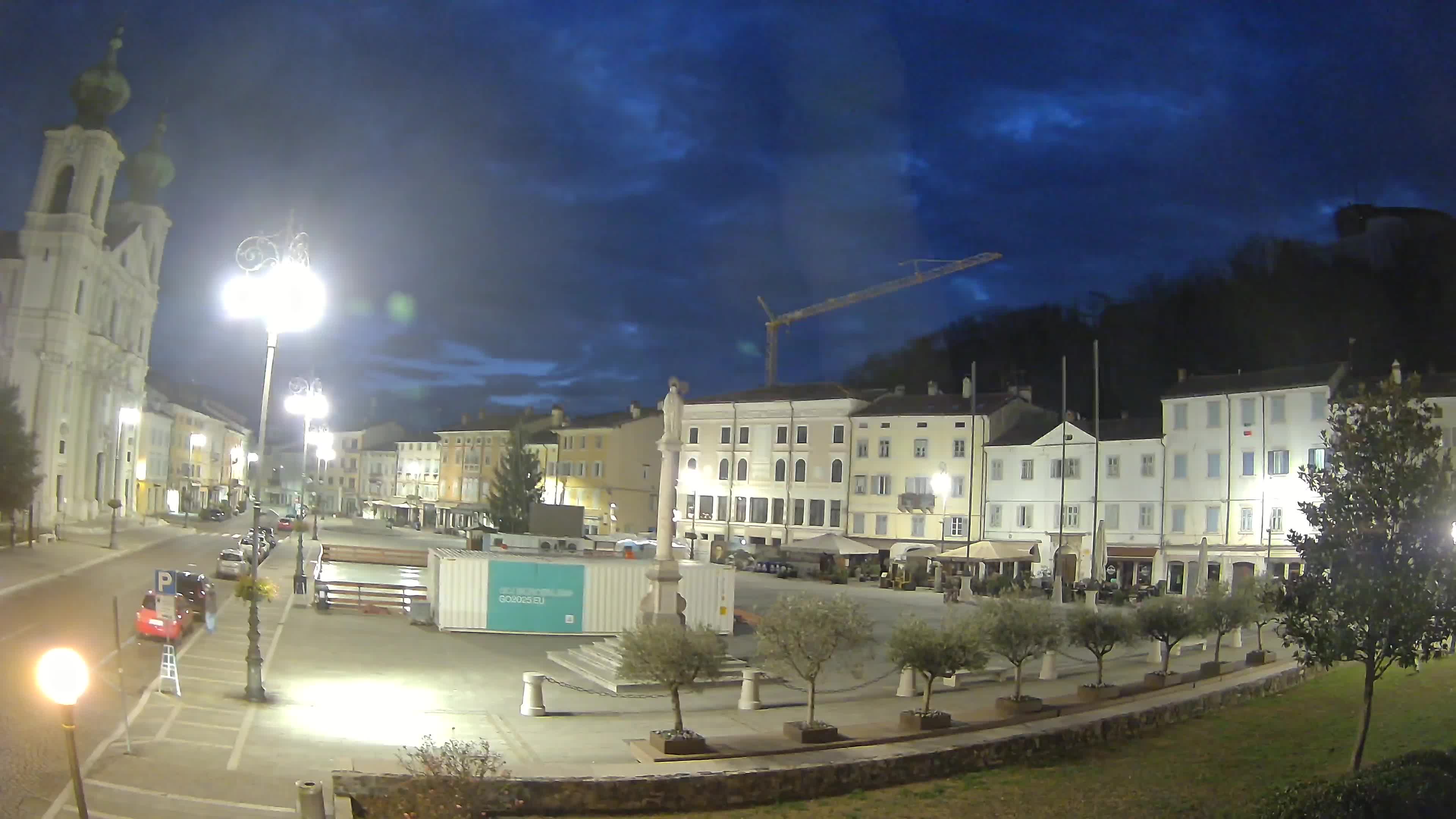 Webcam Gorizia Vittoria square – Cathedral of st. Ignazio