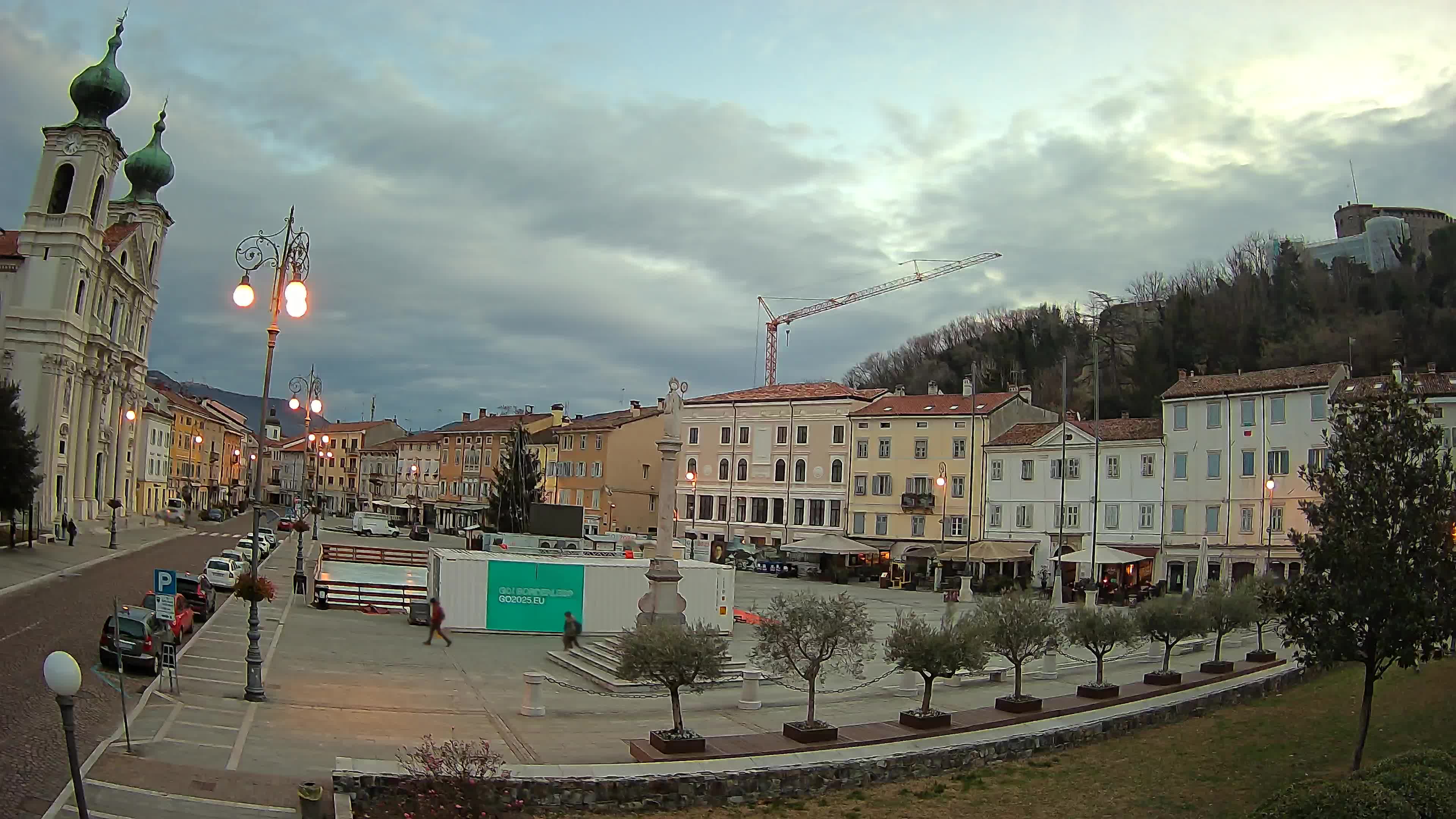 Webcam Gorizia Vittoria square – Cathedral of st. Ignazio