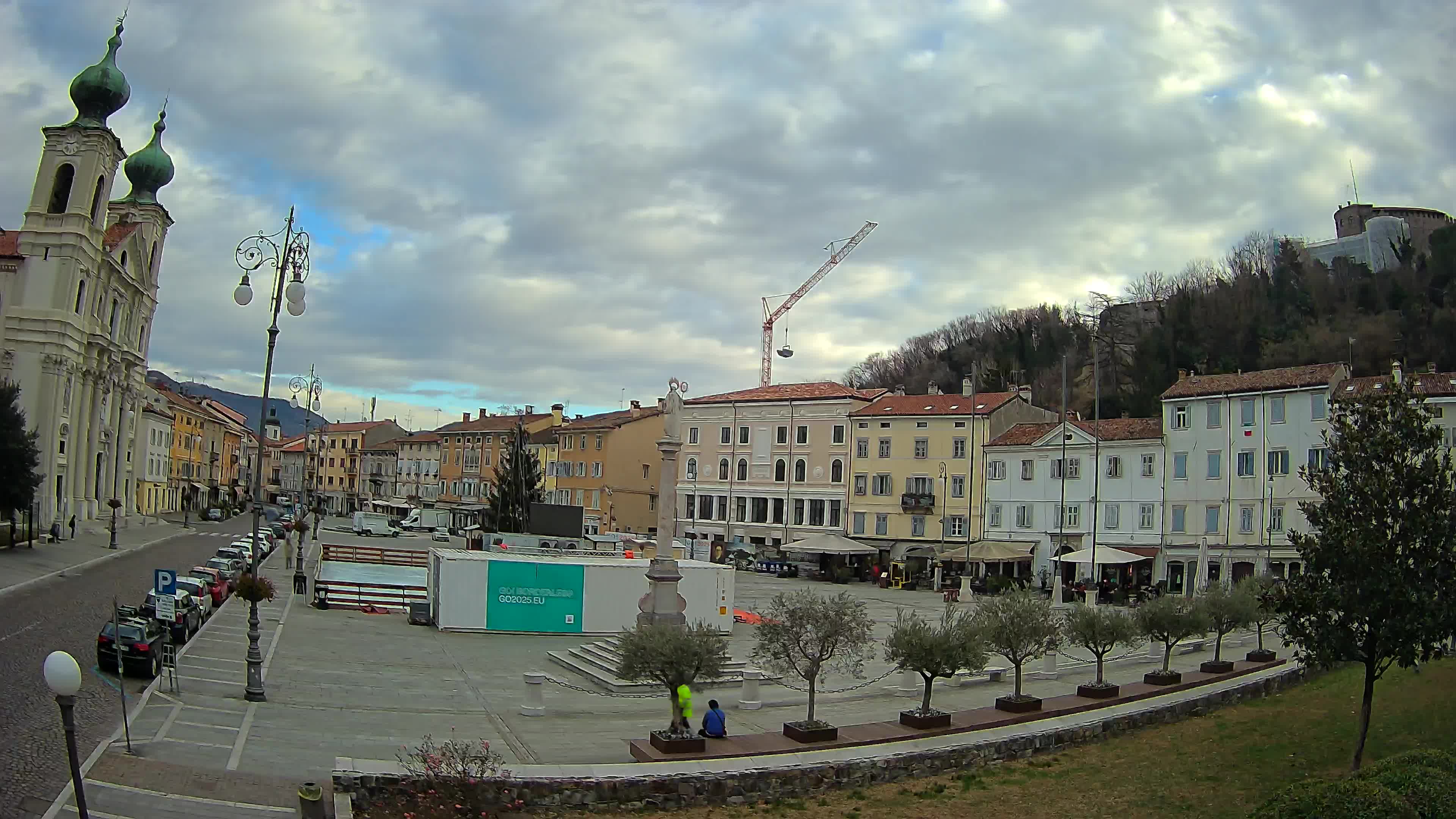 Webcam Gorizia Vittoria square – Cathedral of st. Ignazio