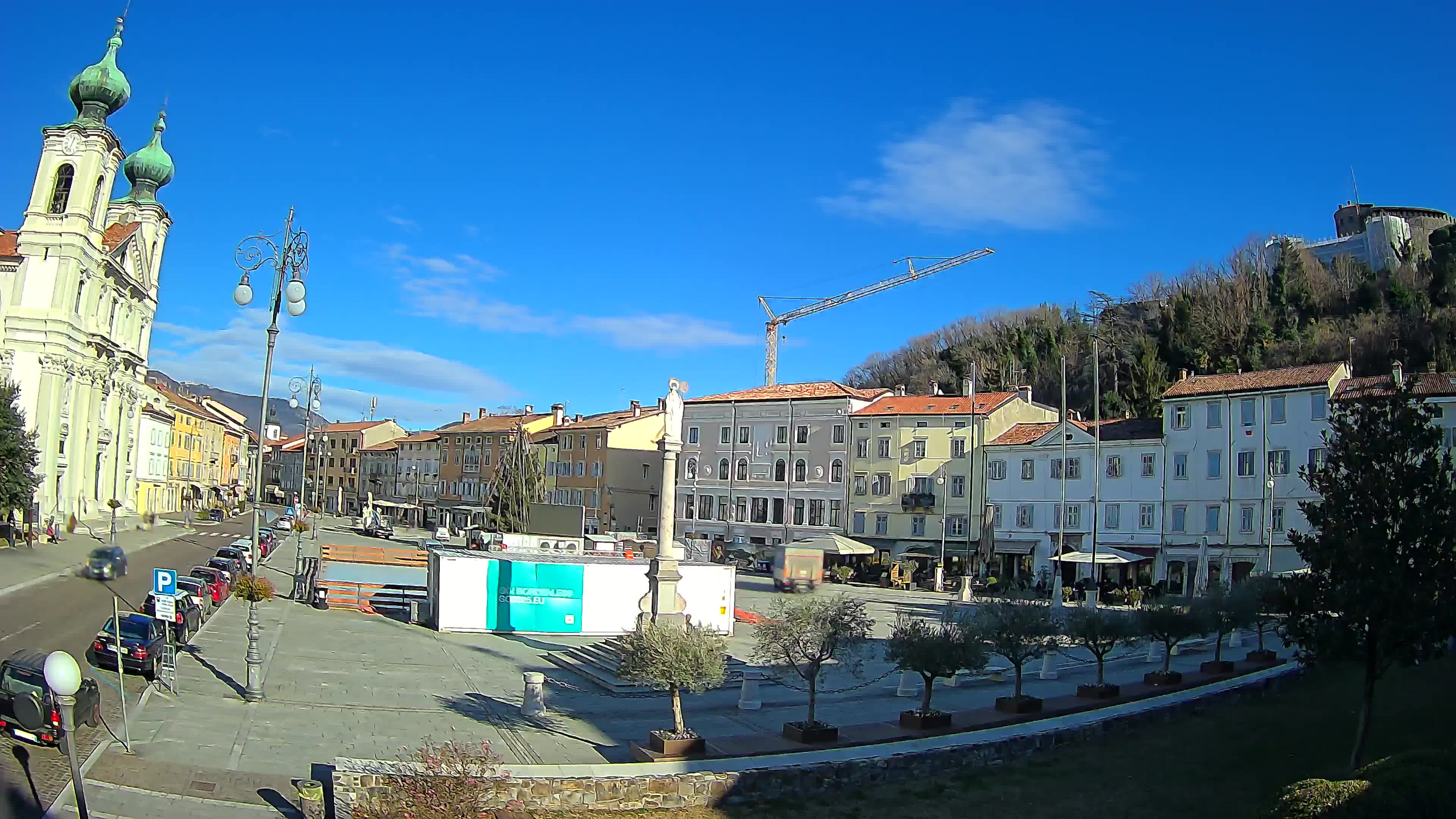 Webcam Gorizia Vittoria square – Cathedral of st. Ignazio