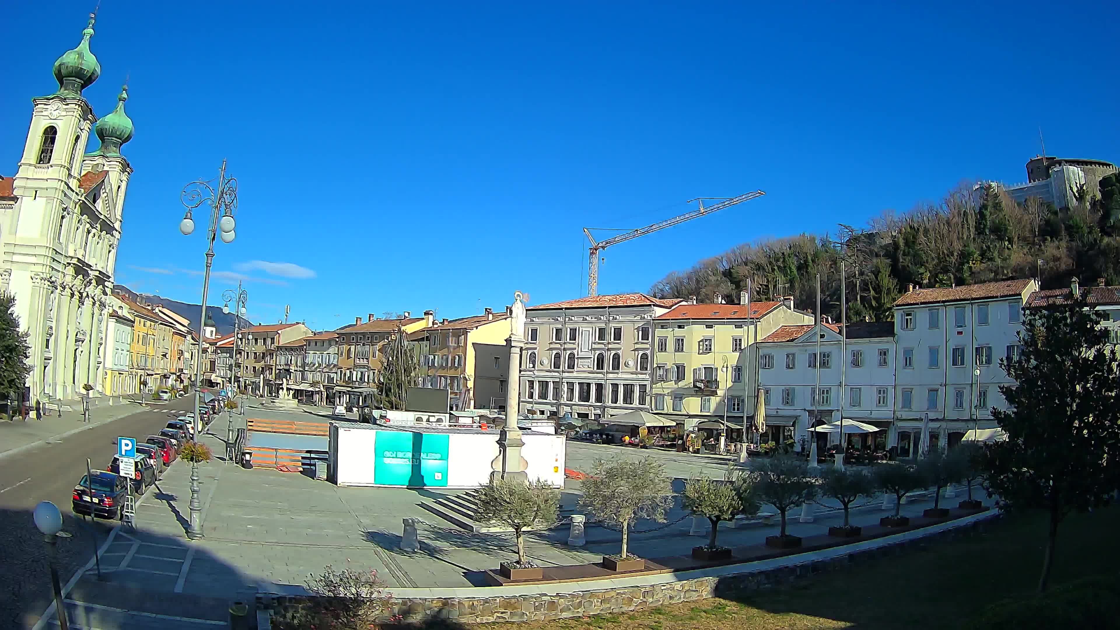 Webcam Gorizia Vittoria square – Cathedral of st. Ignazio