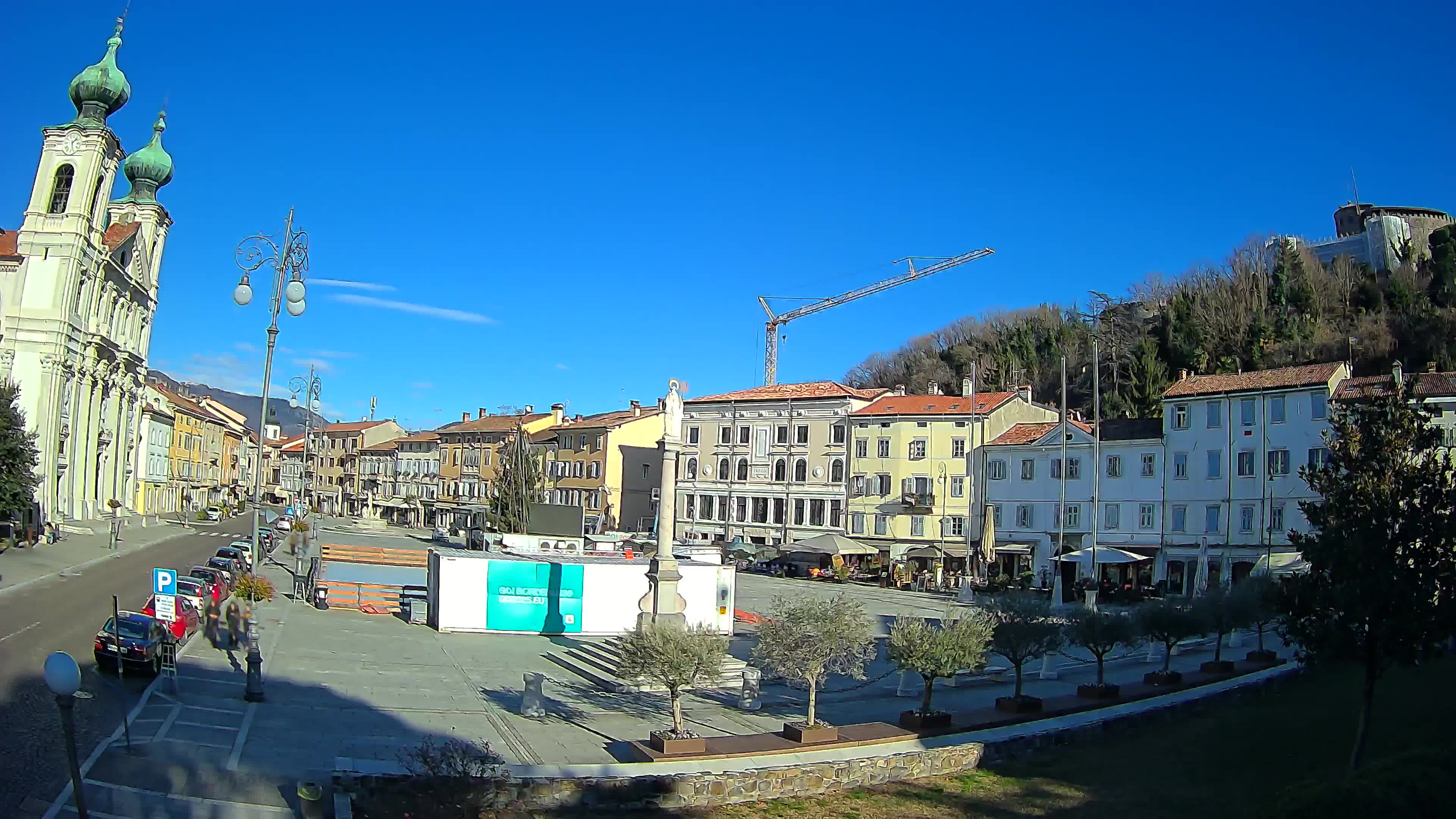 Webcam Gorizia Vittoria square – Cathedral of st. Ignazio