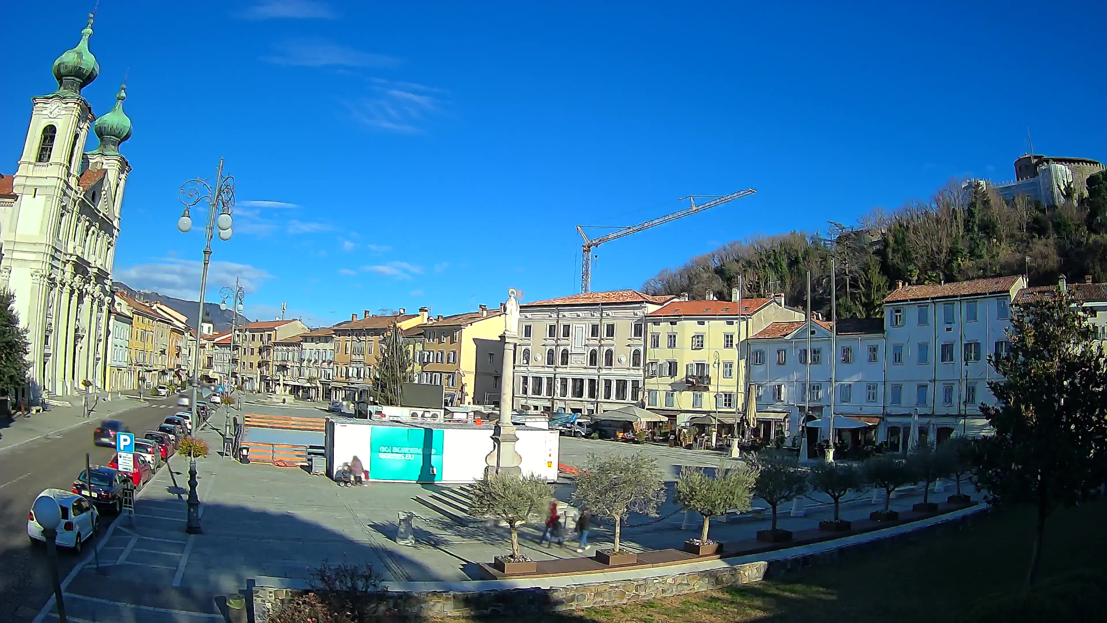 Webcam Gorizia Vittoria square – Cathedral of st. Ignazio