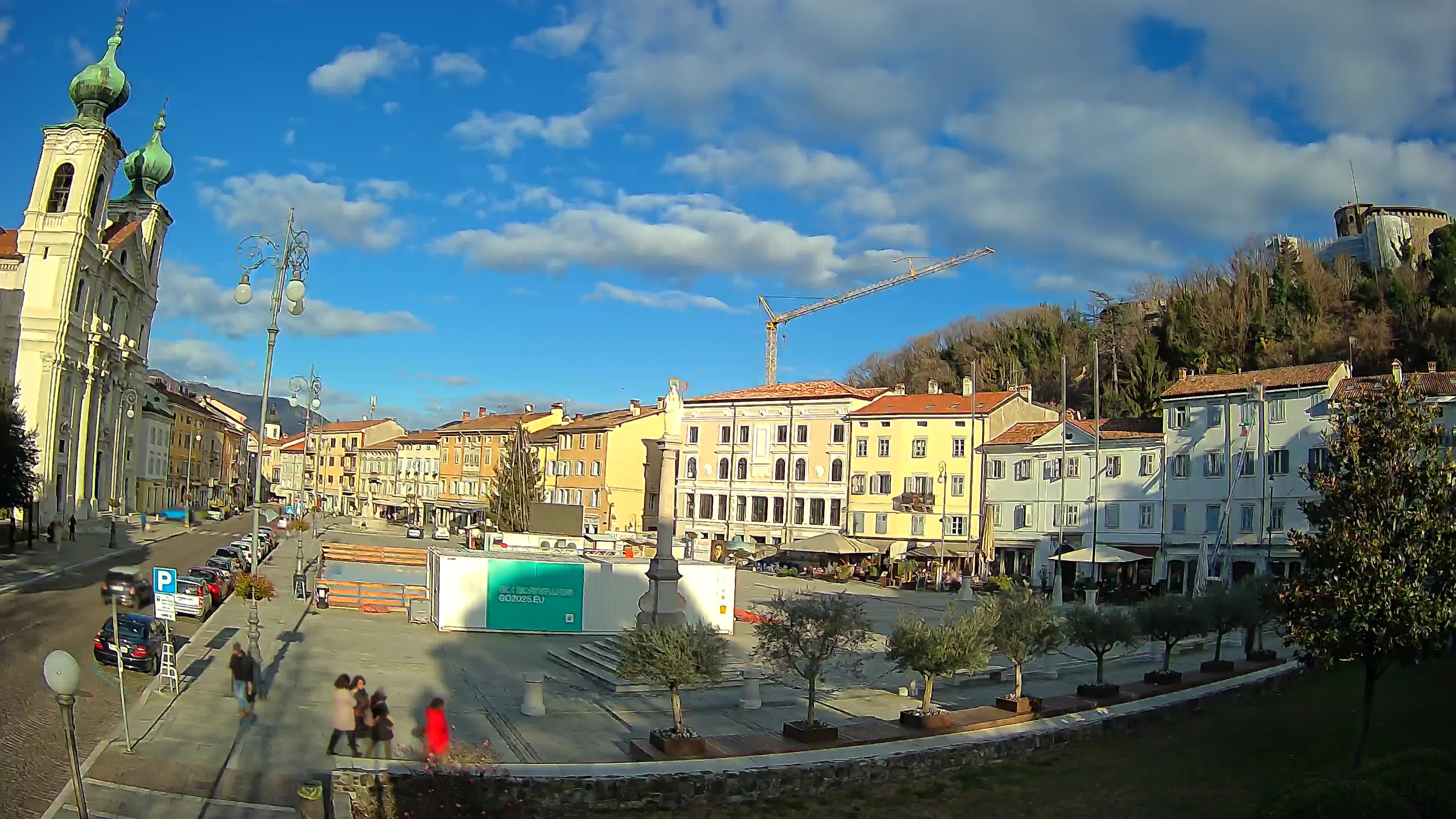 Webcam Gorizia Vittoria square – Cathedral of st. Ignazio