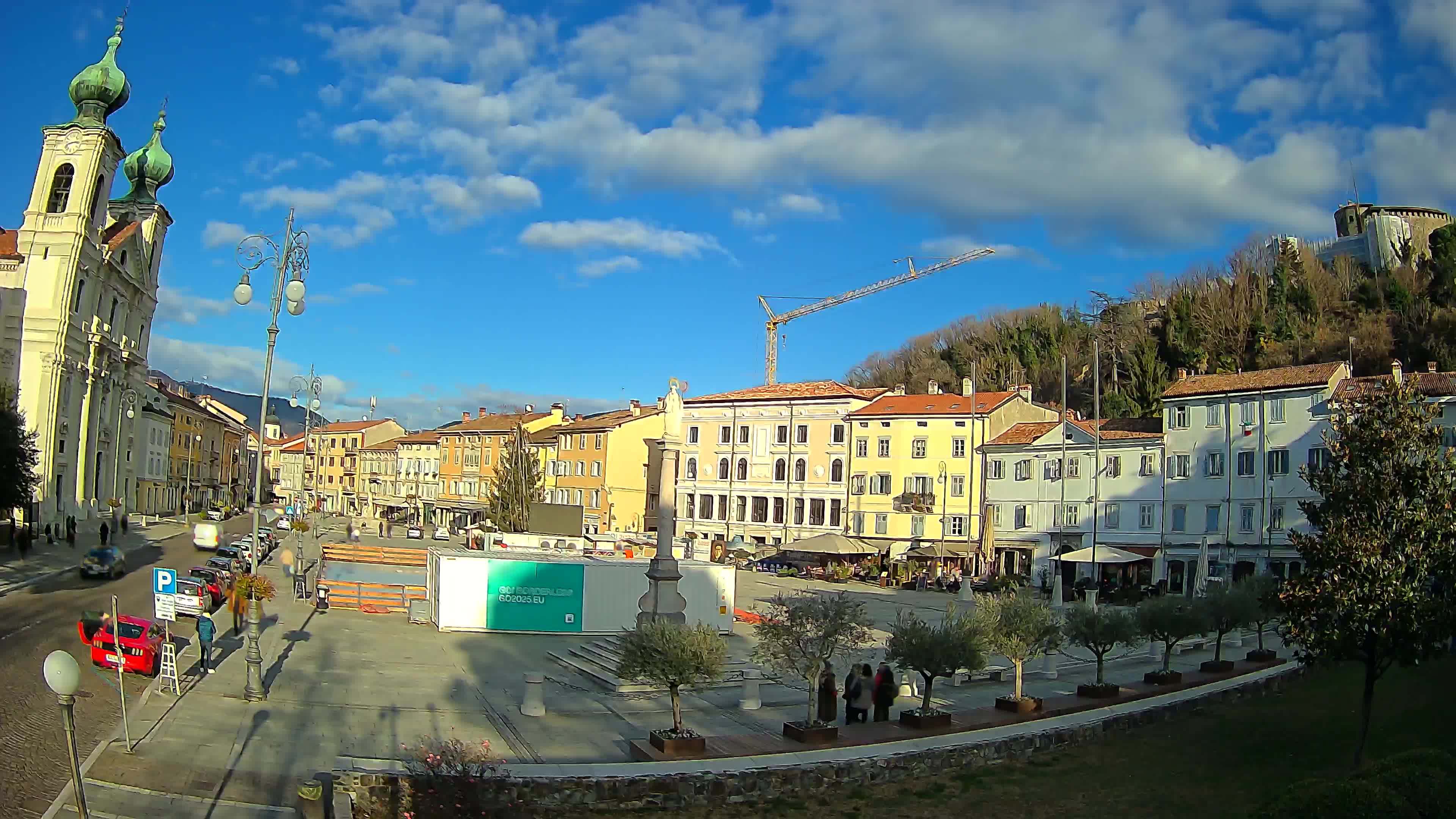 Webcam Gorizia Vittoria square – Cathedral of st. Ignazio