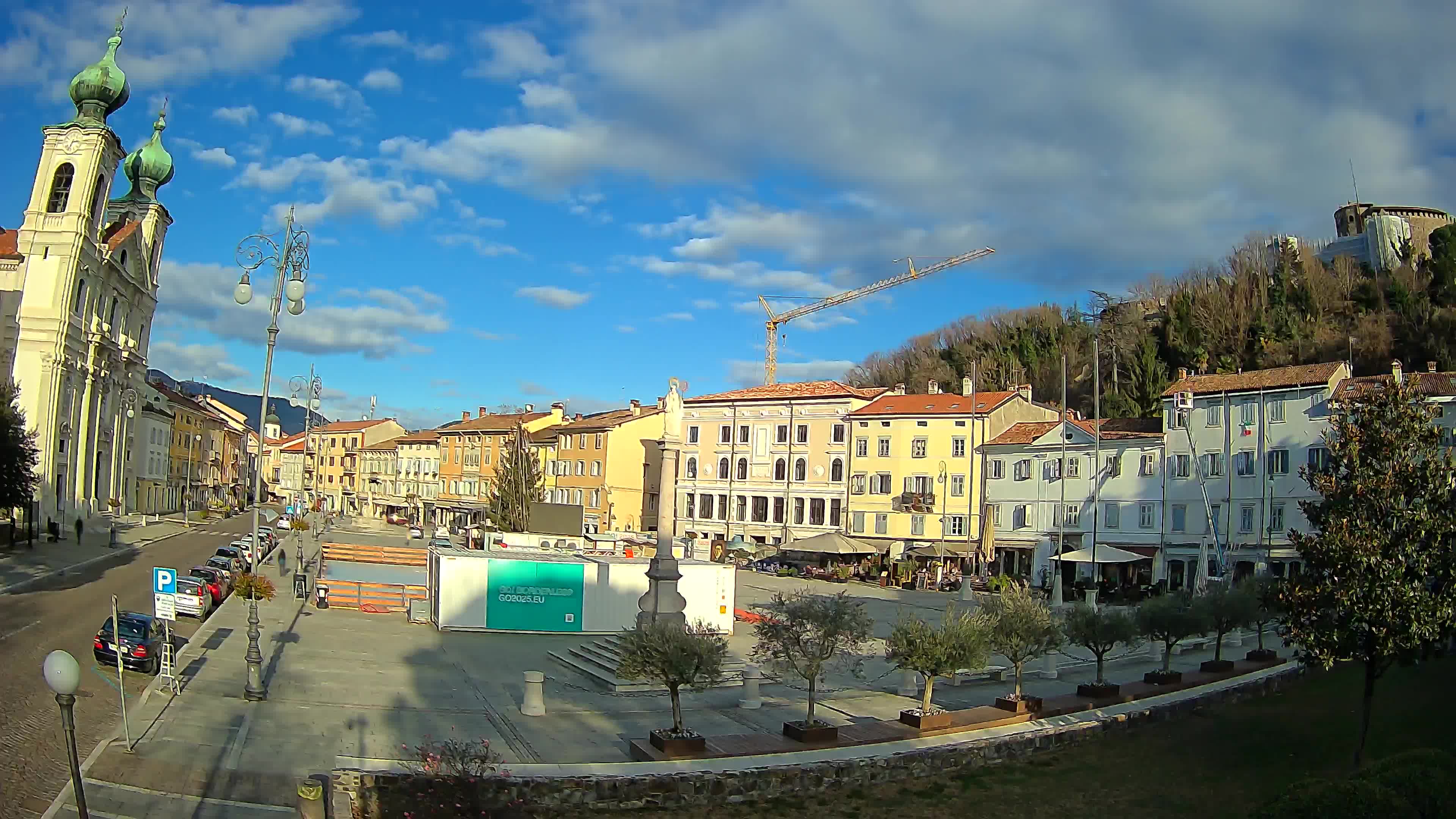 Webcam Gorizia Vittoria square – Cathedral of st. Ignazio