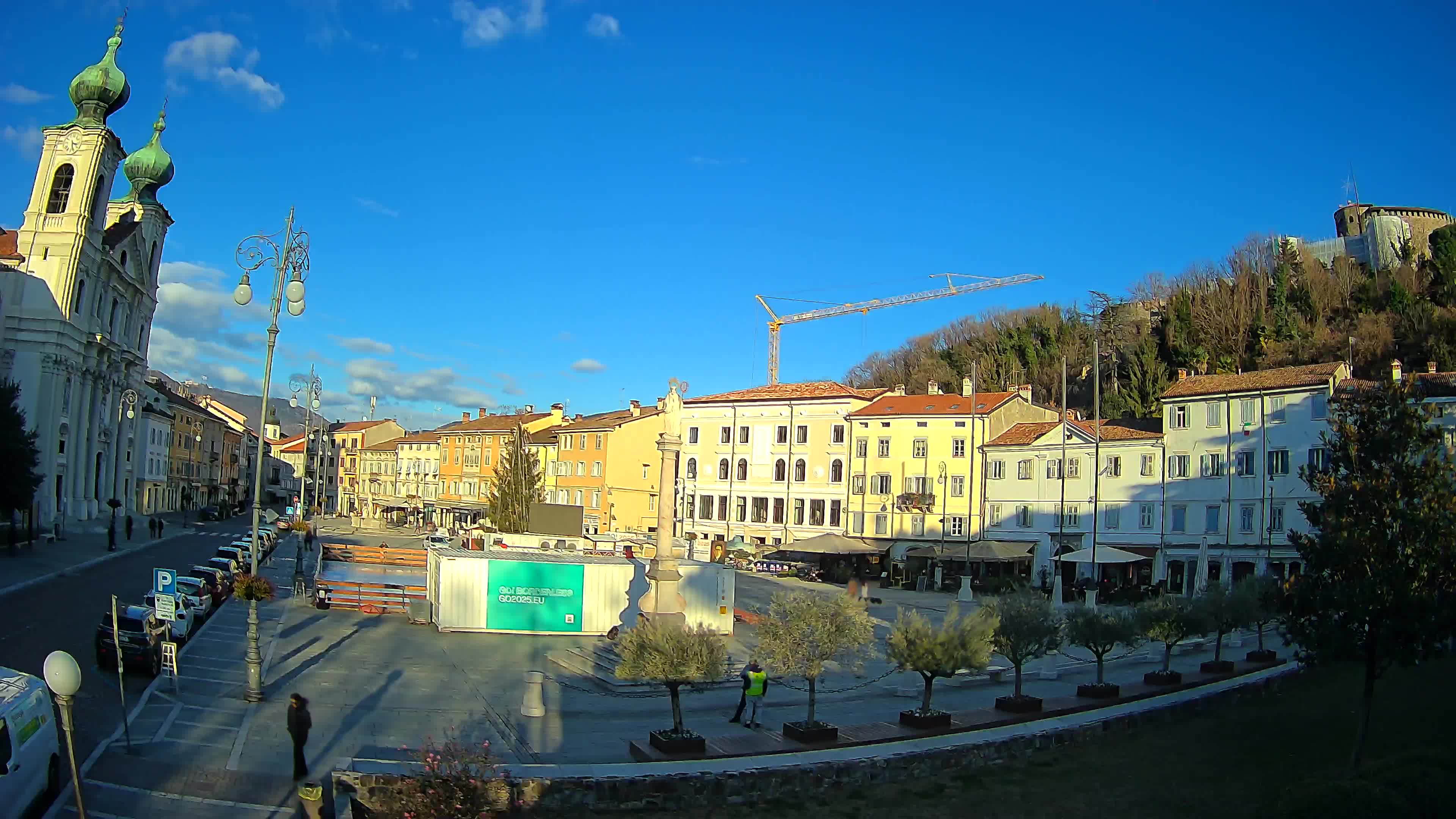 Webcam Gorizia Vittoria square – Cathedral of st. Ignazio