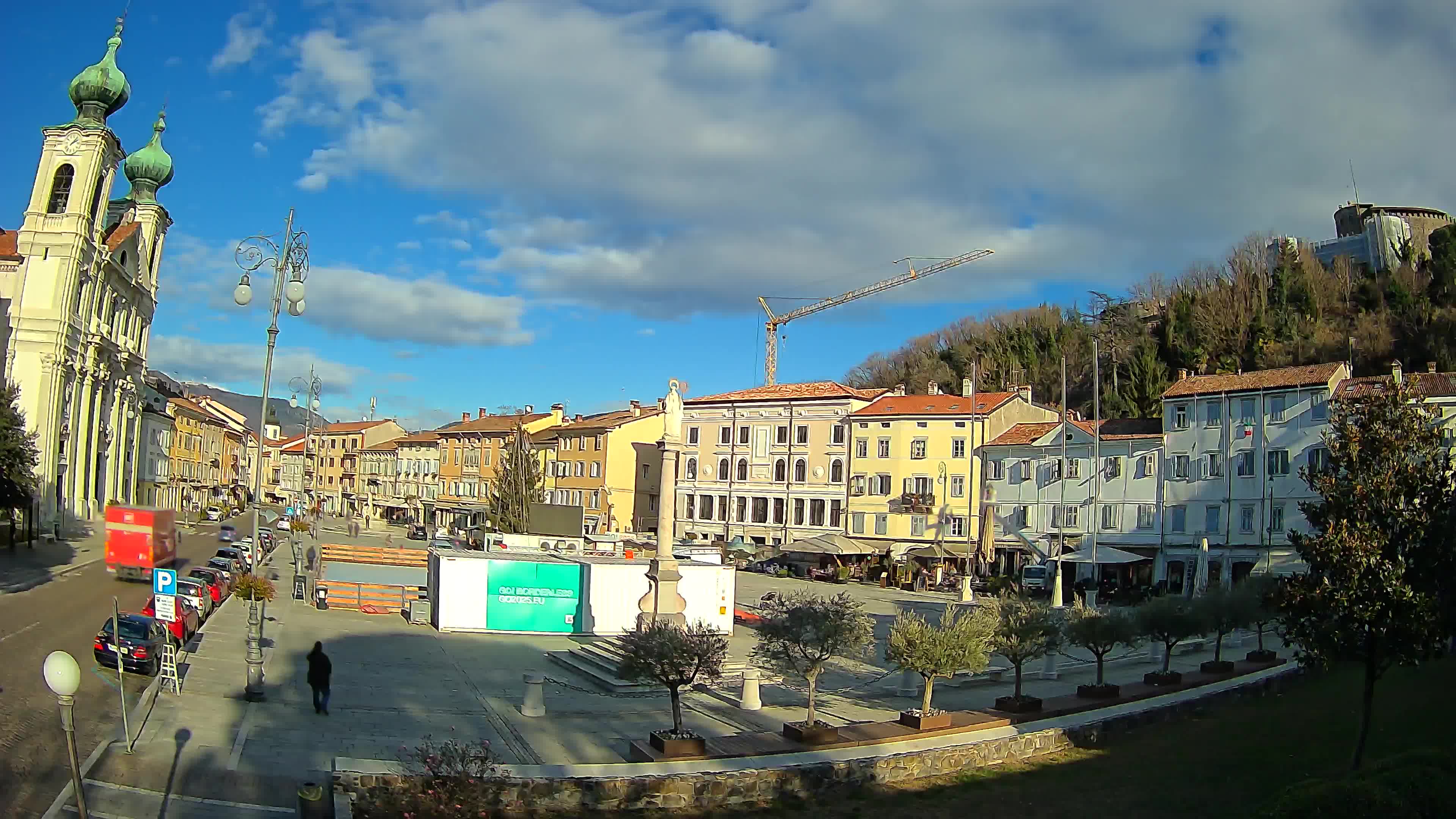 Webcam Gorizia Vittoria square – Cathedral of st. Ignazio