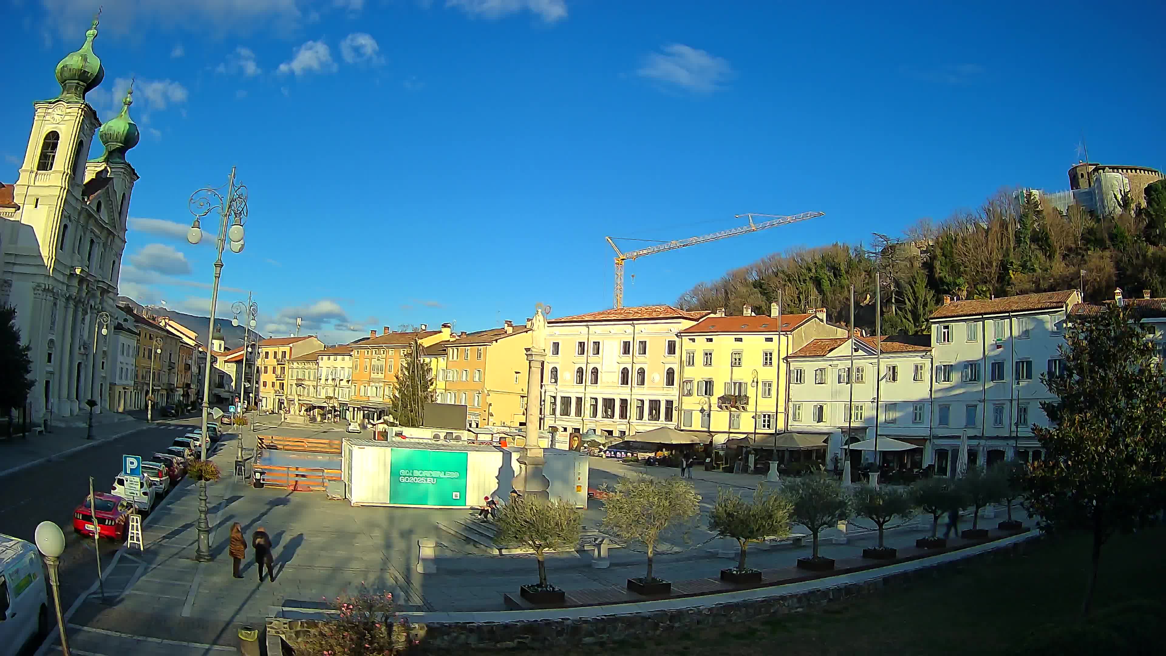 Webcam Gorizia Vittoria square – Cathedral of st. Ignazio