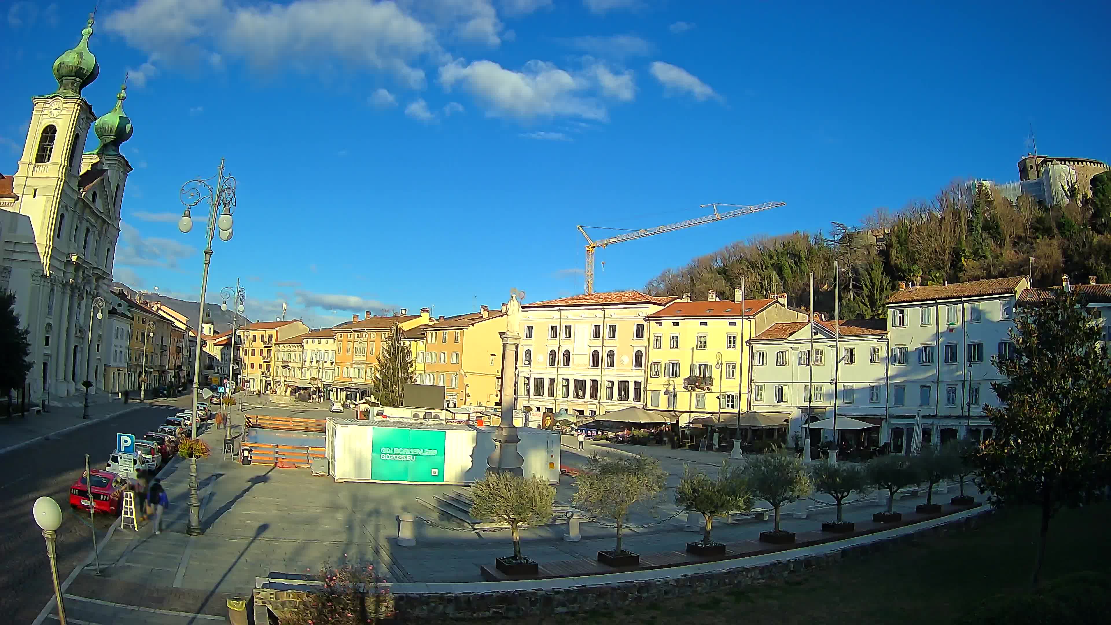 Webcam Gorizia Vittoria square – Cathedral of st. Ignazio