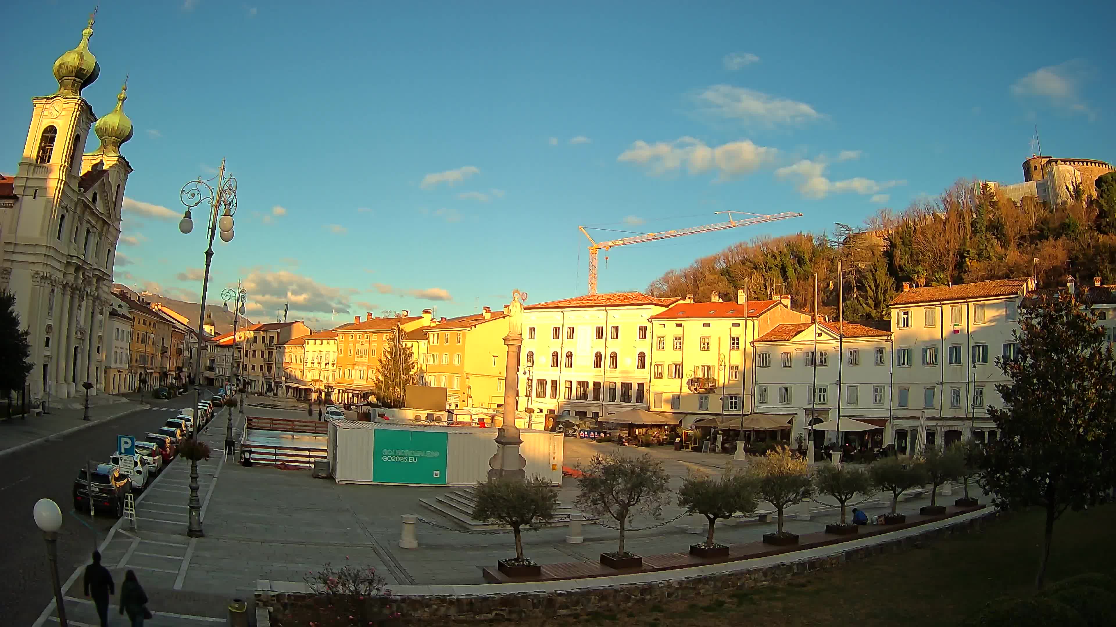 Webcam Gorizia Vittoria square – Cathedral of st. Ignazio