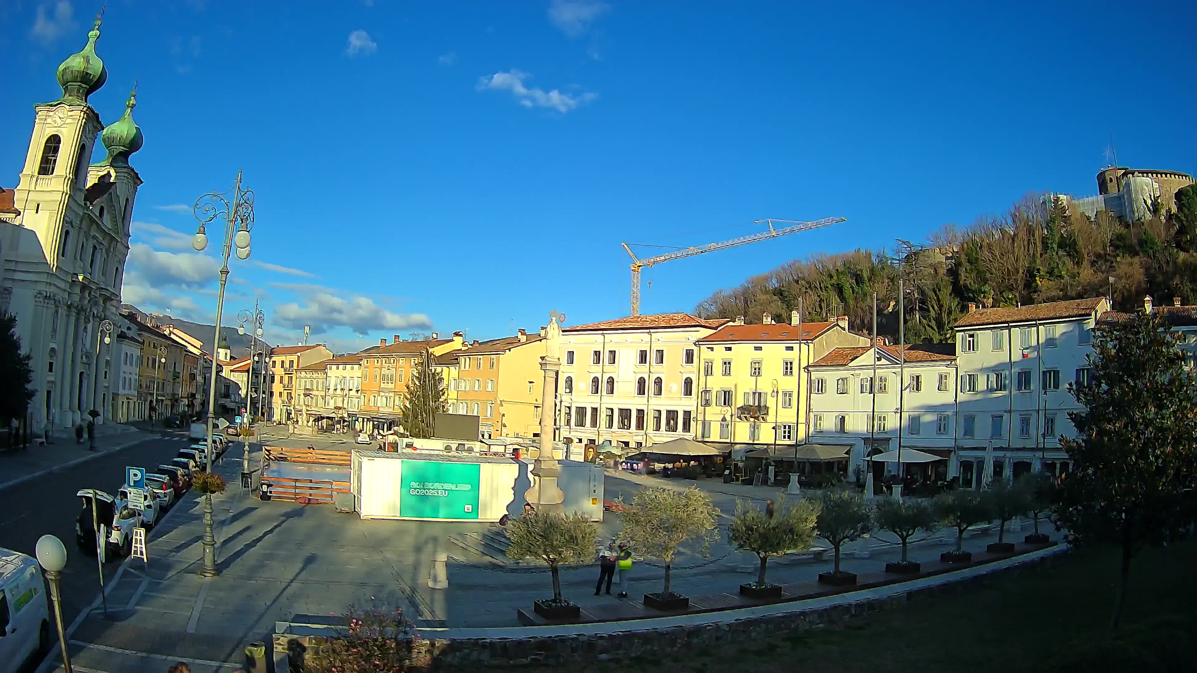 Webcam Gorizia Vittoria square – Cathedral of st. Ignazio