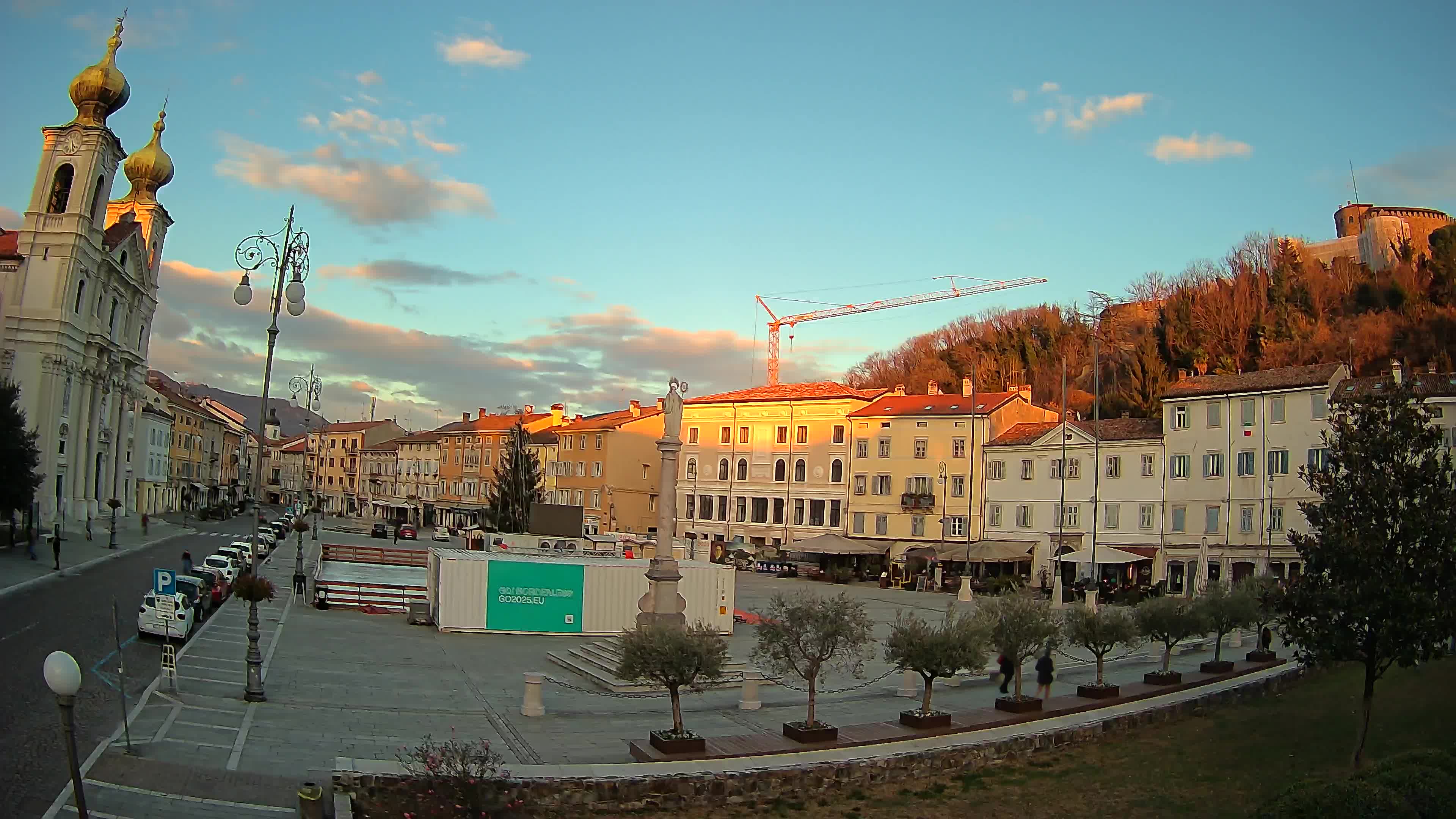 Webcam Gorizia Vittoria square – Cathedral of st. Ignazio