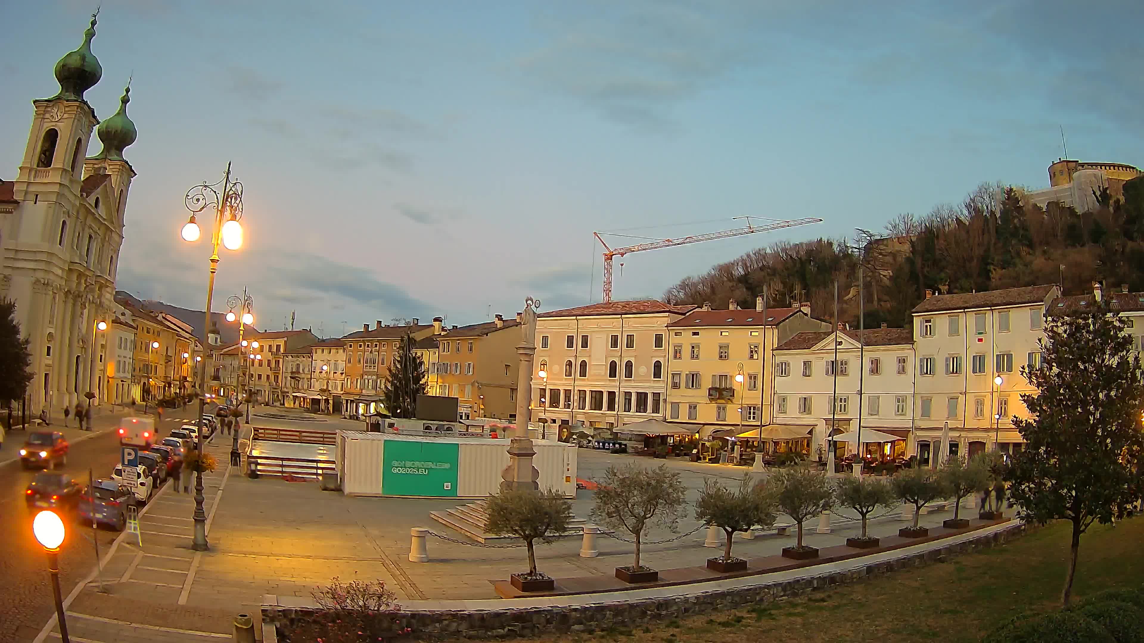 Webcam Gorizia Vittoria square – Cathedral of st. Ignazio