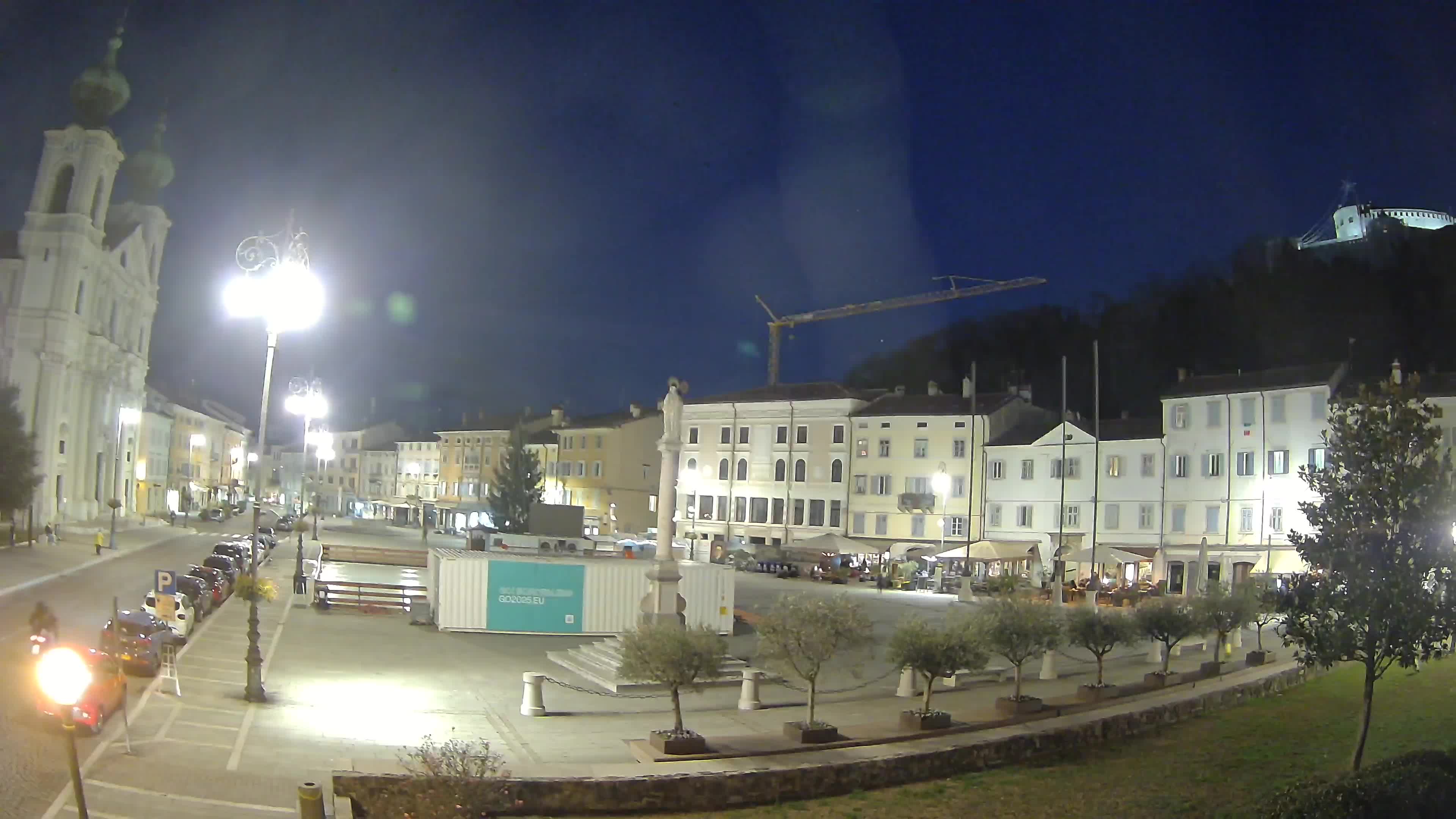 Webcam Gorizia Vittoria square – Cathedral of st. Ignazio