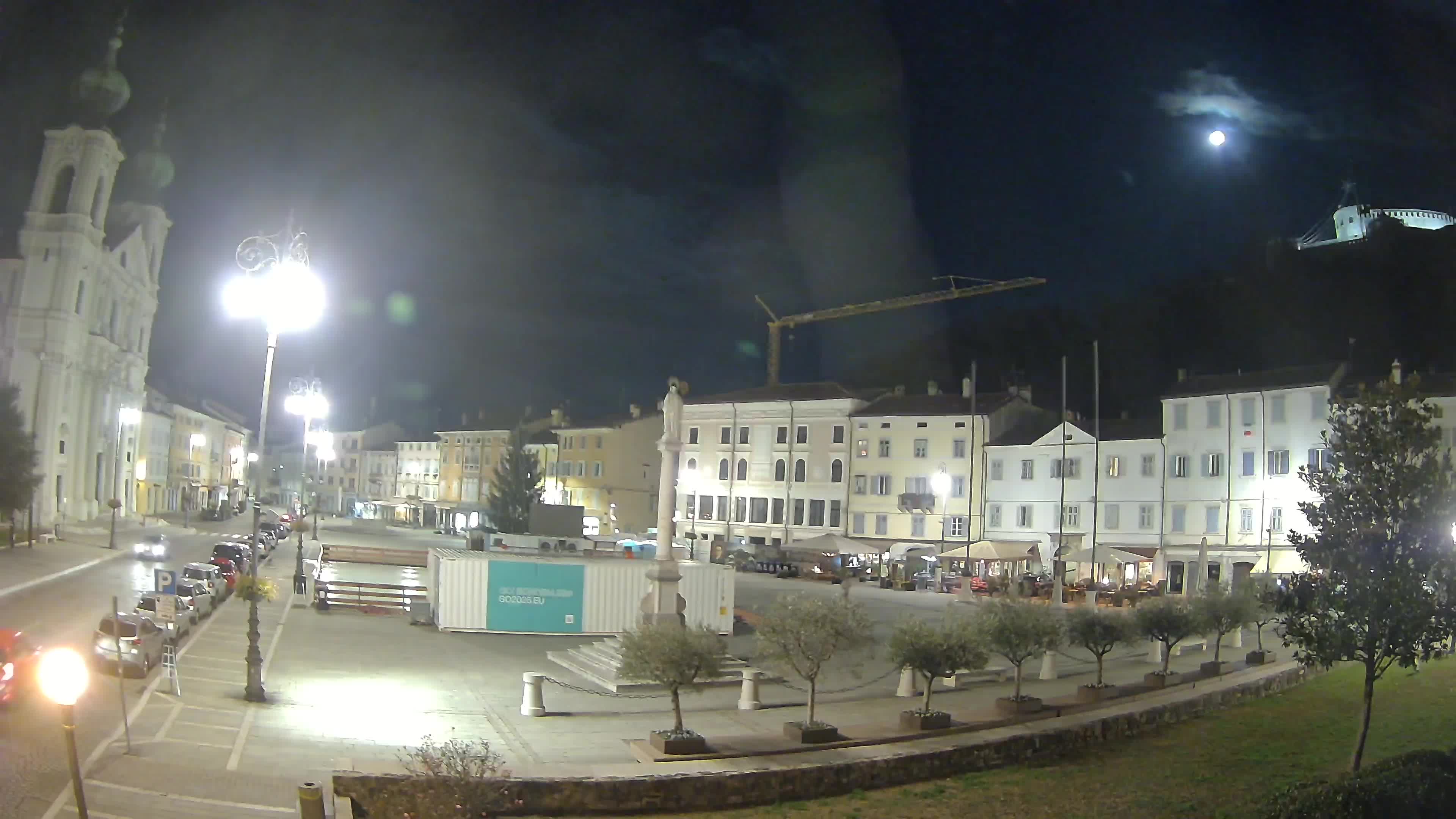 Webcam Gorizia Vittoria square – Cathedral of st. Ignazio