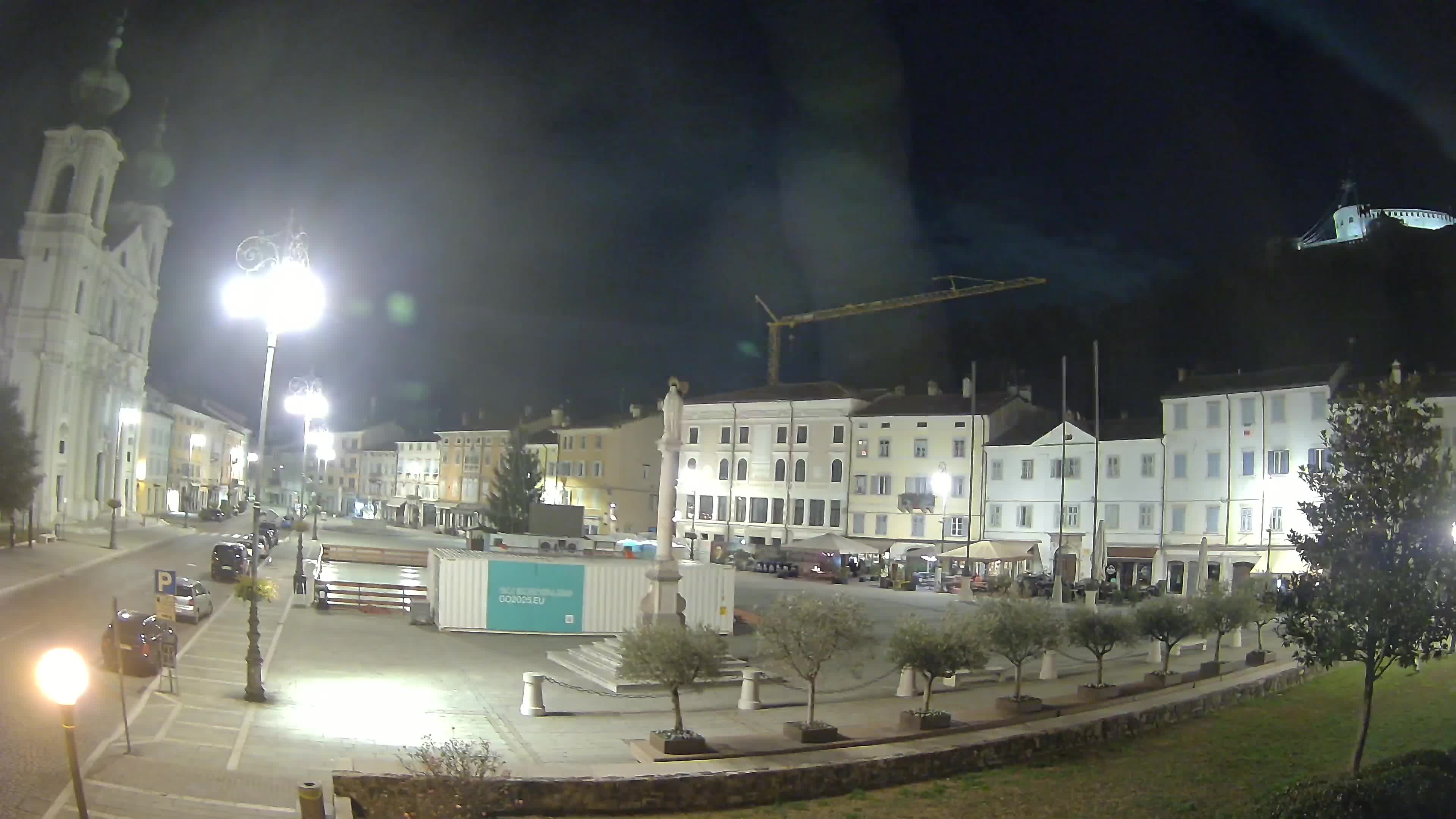 Webcam Gorizia Vittoria square – Cathedral of st. Ignazio