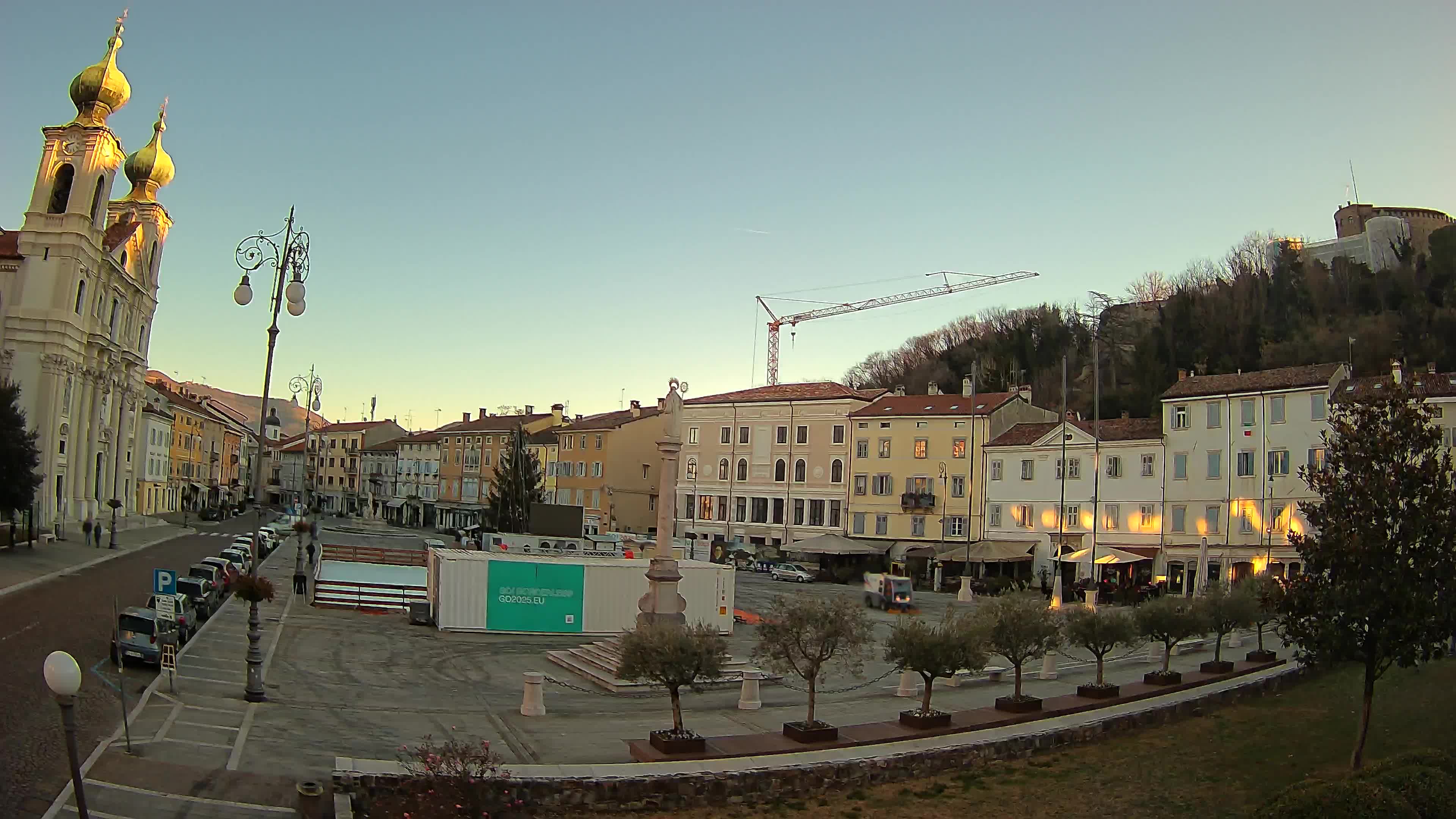 Gorizia – Place Vittoria – Cathédrale st. Ignazio