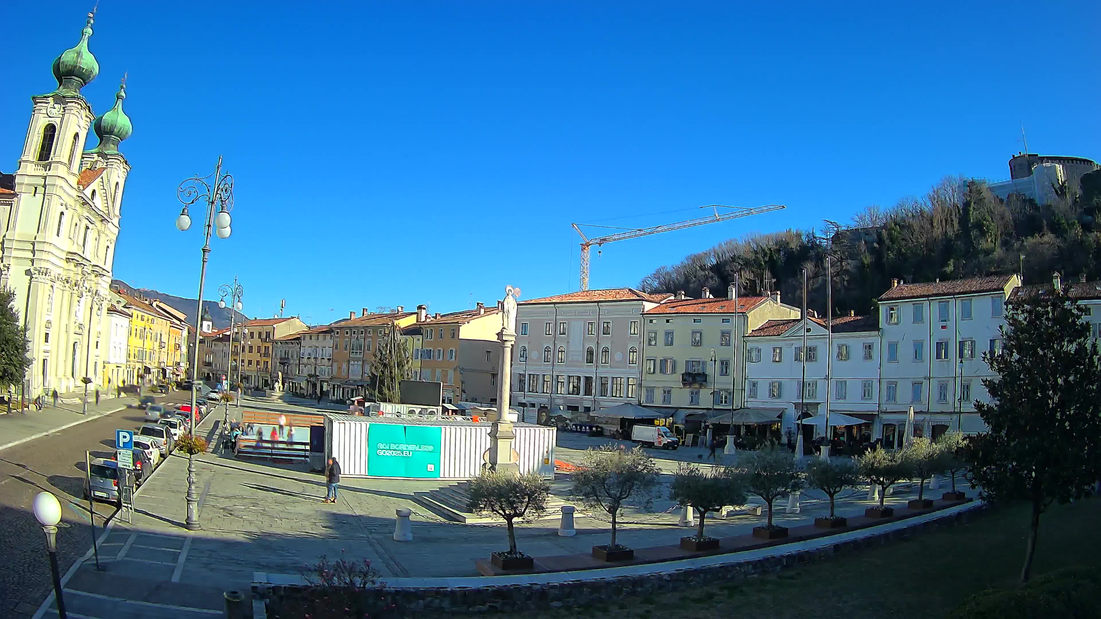 Gorizia – Place Vittoria – Cathédrale st. Ignazio