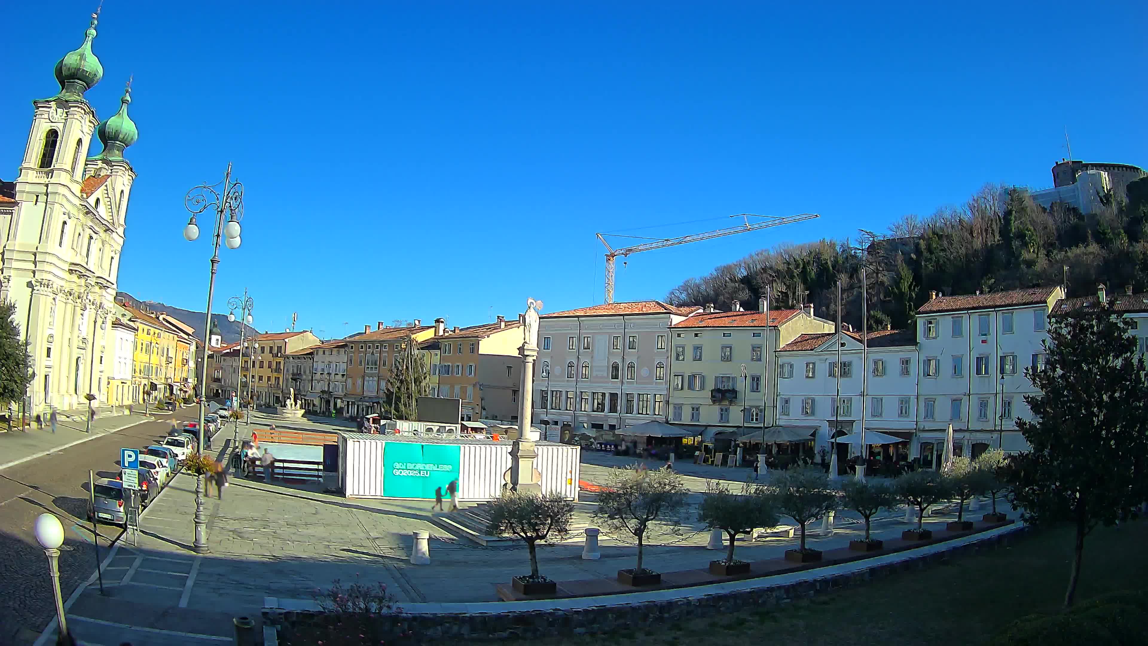 Gorizia – Plaza Vittoria – Catedral de San Pedro. Ignacio