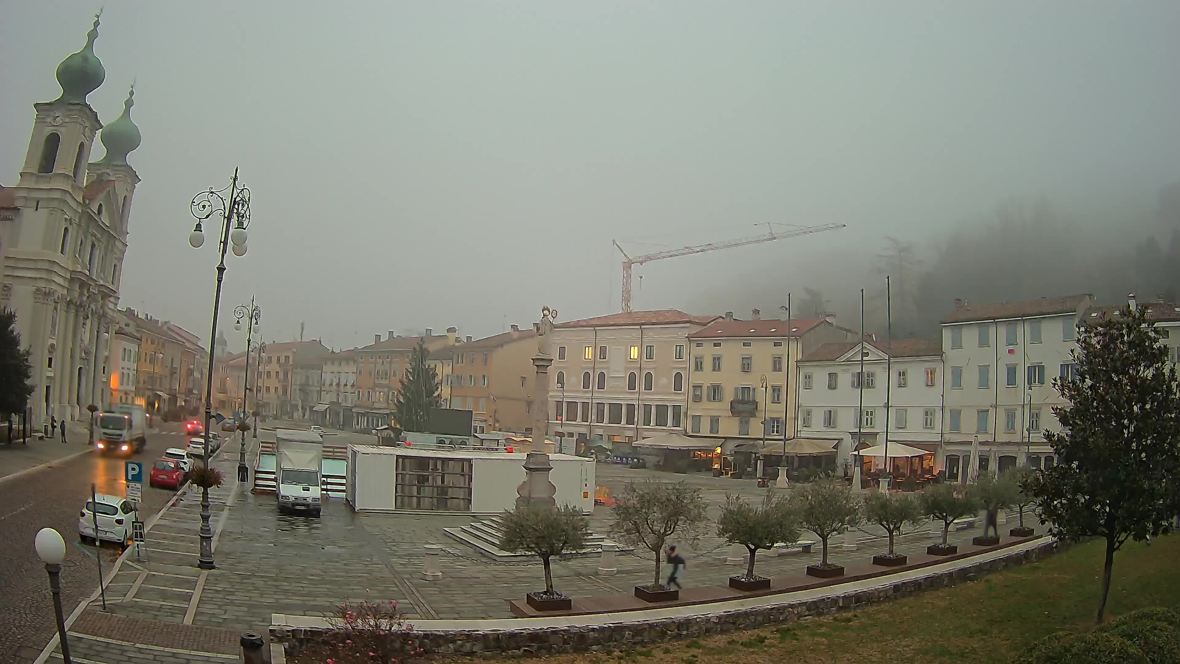 Gorizia – Plaza Vittoria – Catedral de San Pedro. Ignacio