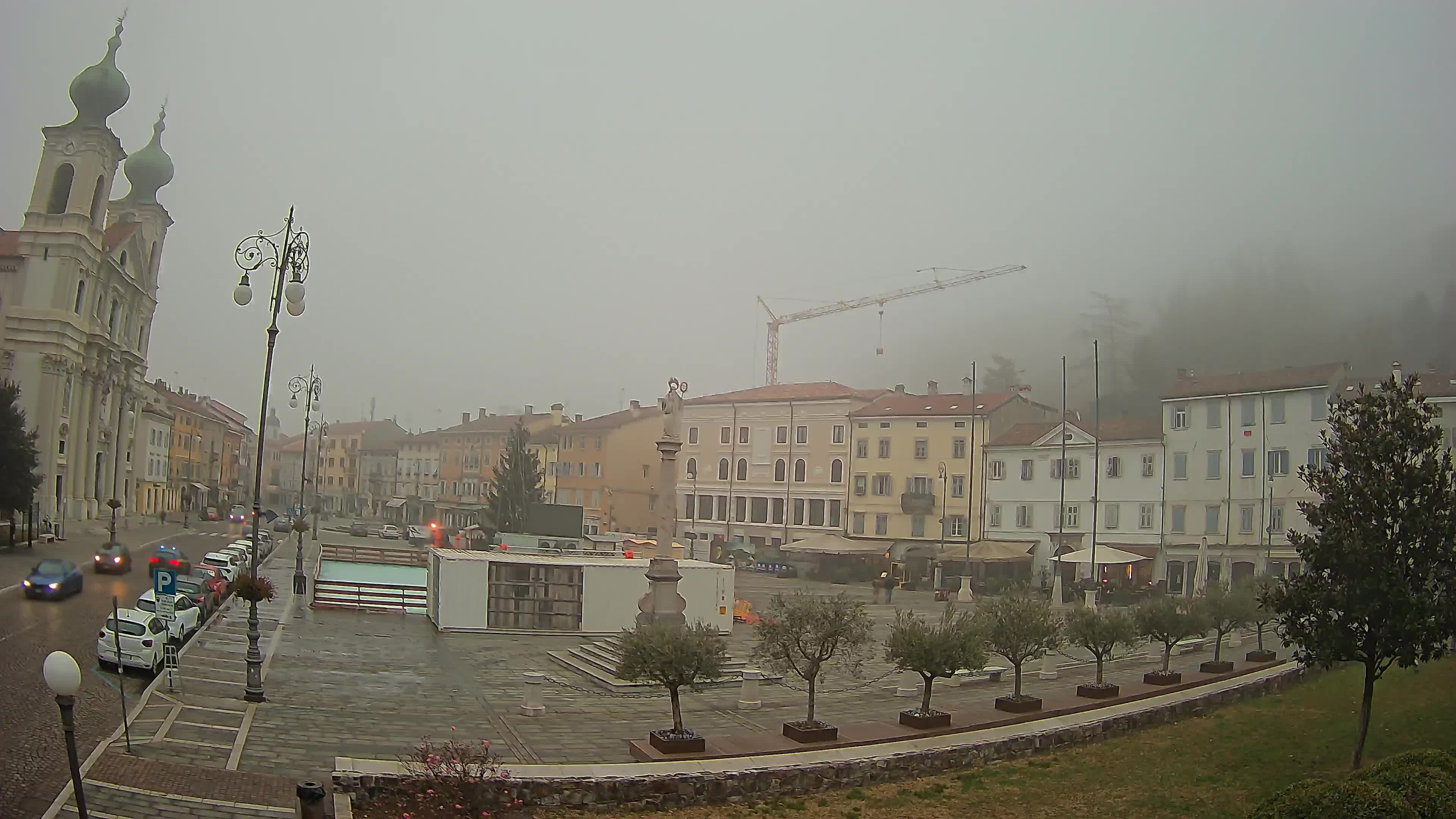 Webcam Gorizia Vittoria square – Cathedral of st. Ignazio