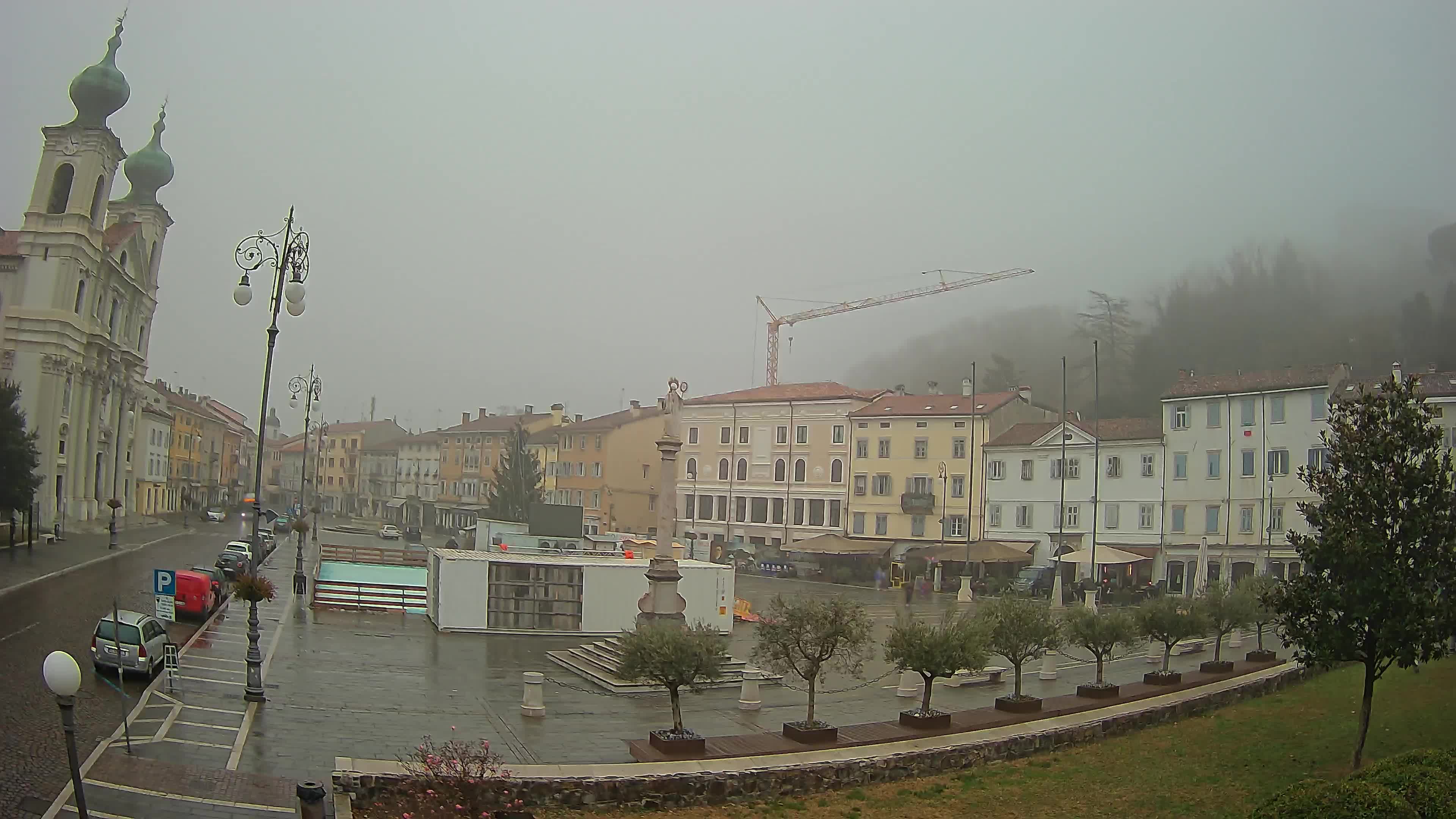 Webcam Gorizia Vittoria square – Cathedral of st. Ignazio