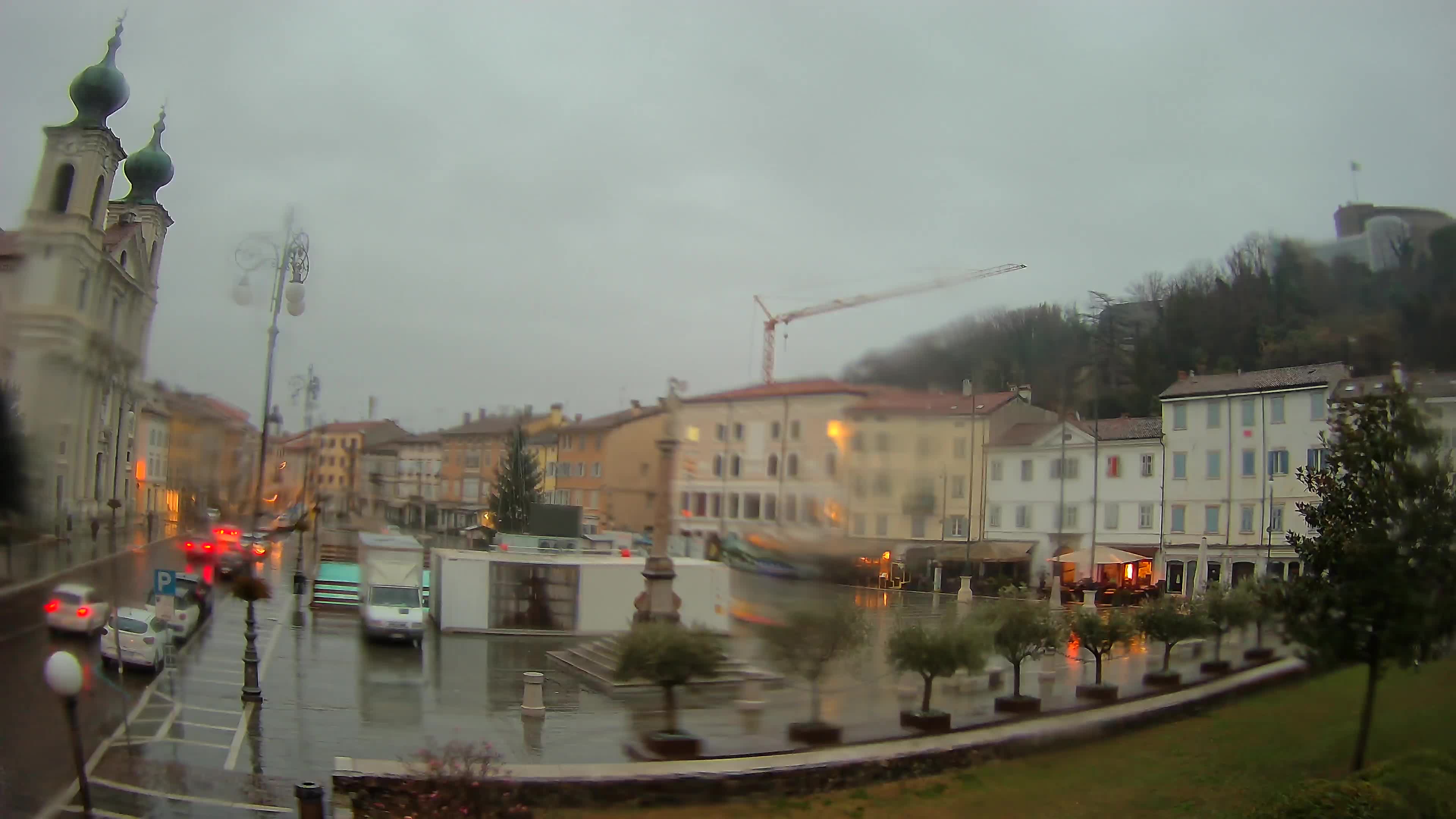 Webcam Gorizia Vittoria square – Cathedral of st. Ignazio