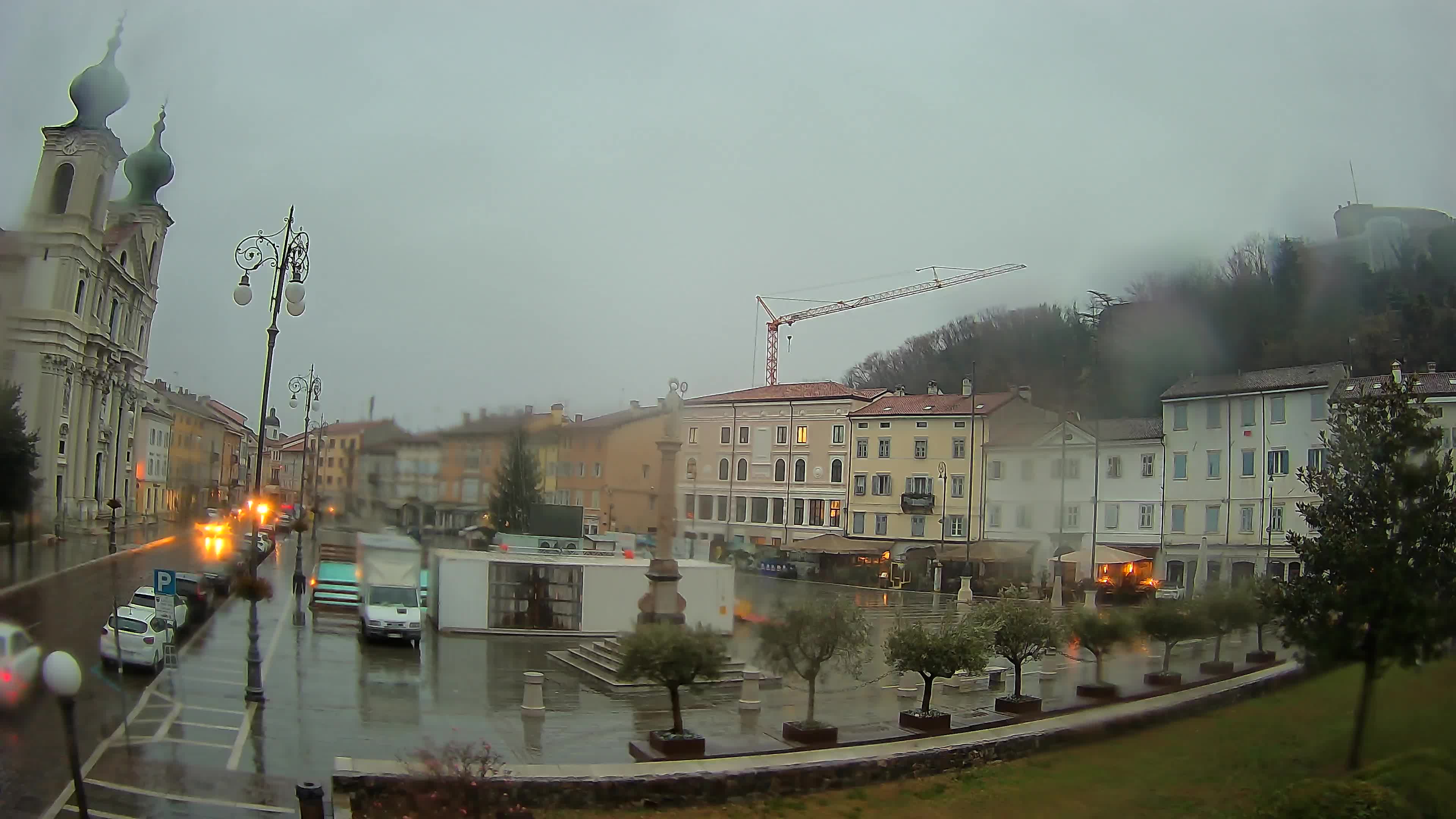 Gorizia – Plaza Vittoria – Catedral de San Pedro. Ignacio