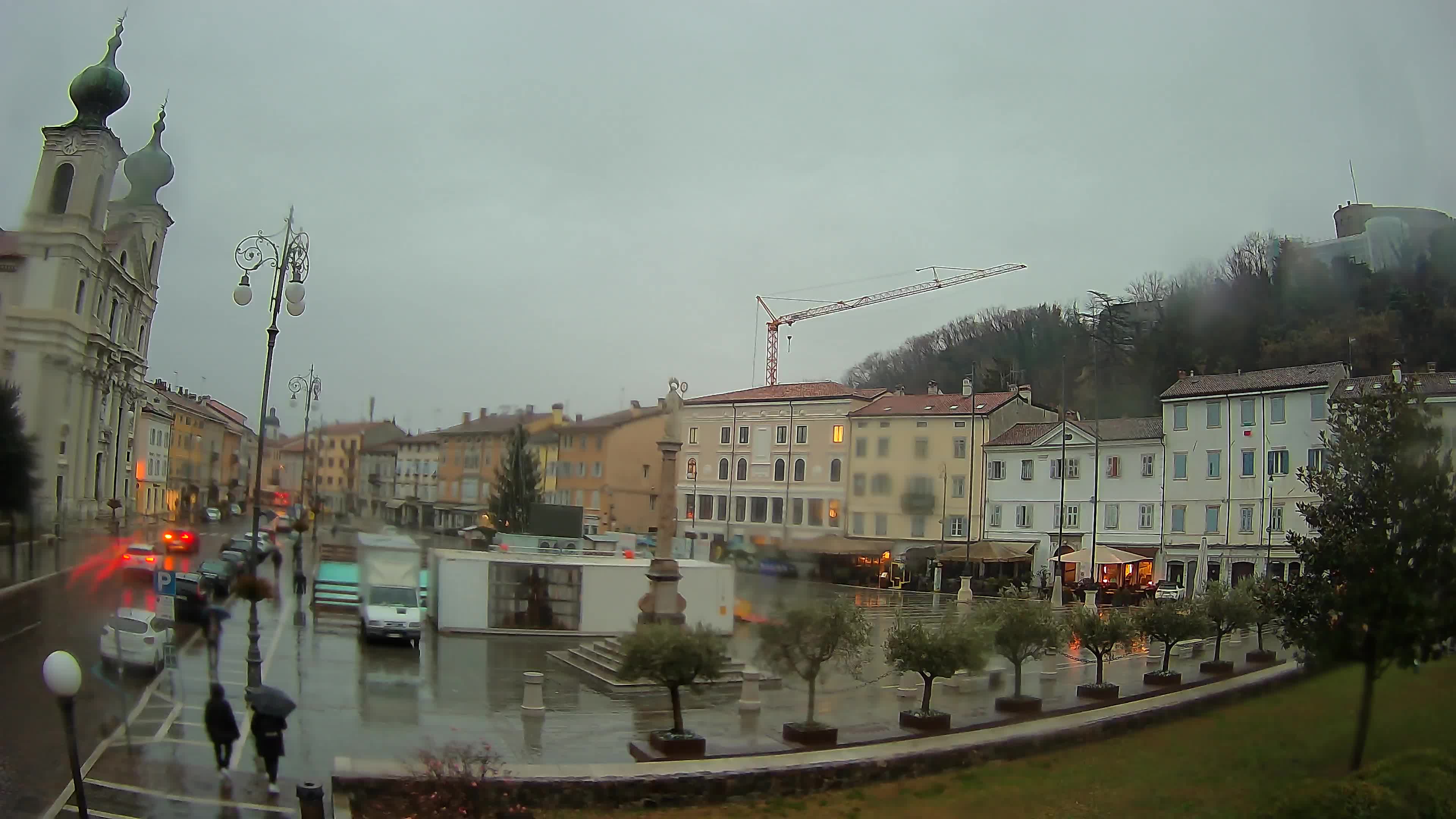 Gorizia – Plaza Vittoria – Catedral de San Pedro. Ignacio