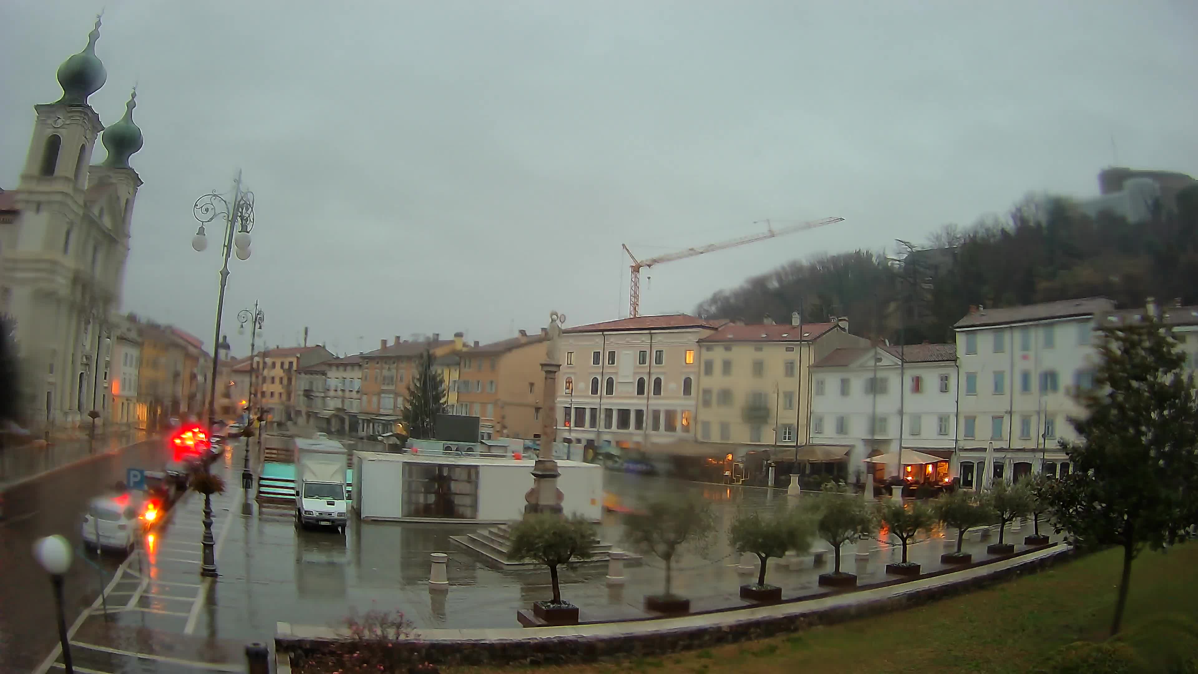 Webcam Gorizia Vittoria square – Cathedral of st. Ignazio