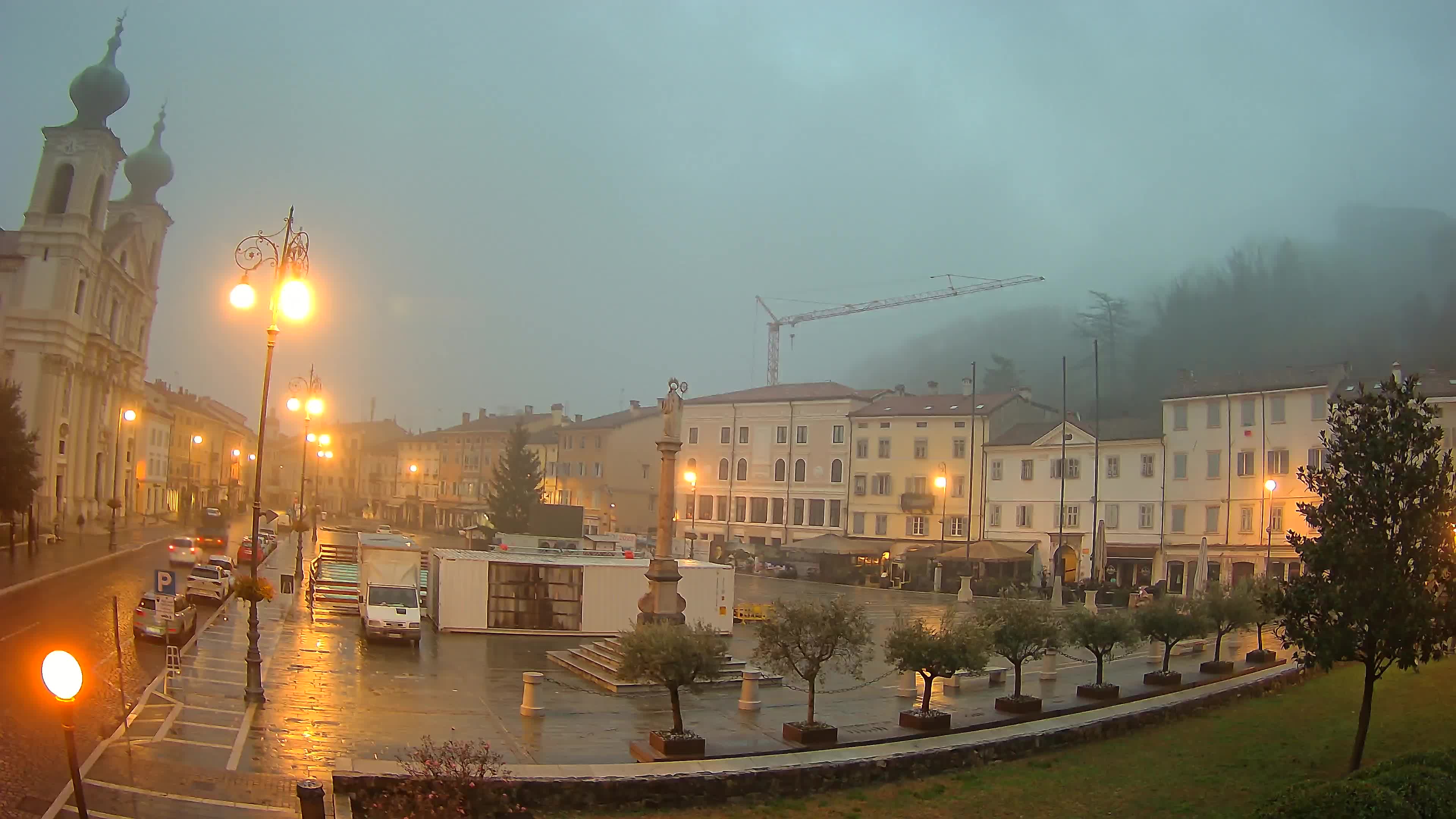 Webcam Gorizia Vittoria square – Cathedral of st. Ignazio