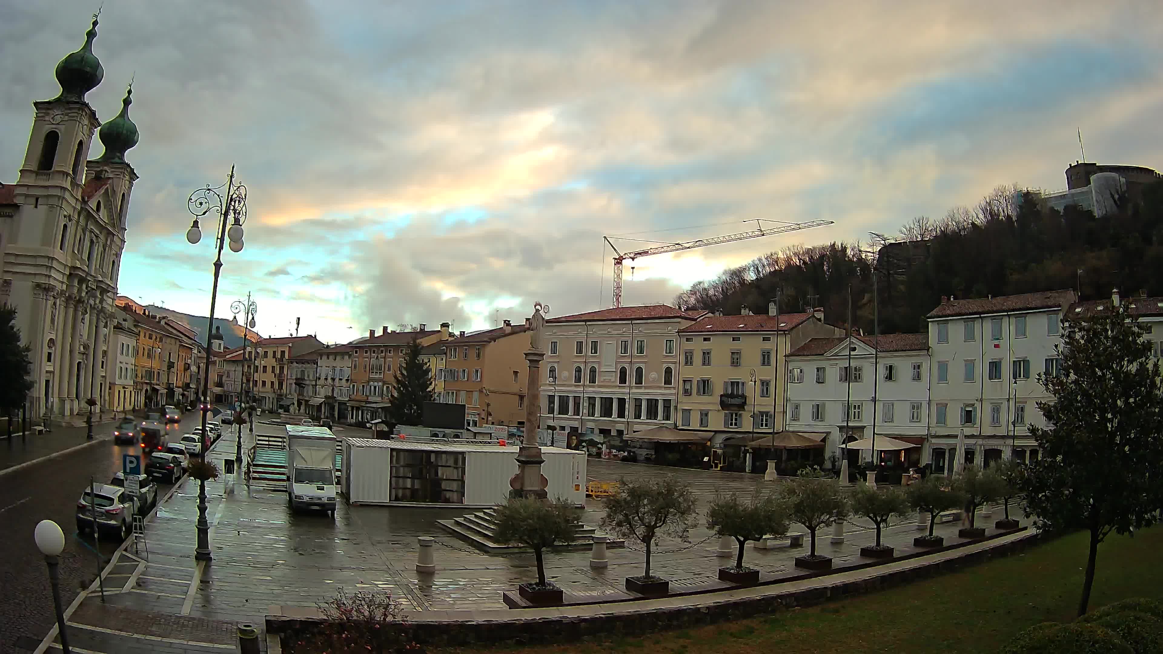 Webcam Gorizia Vittoria square – Cathedral of st. Ignazio