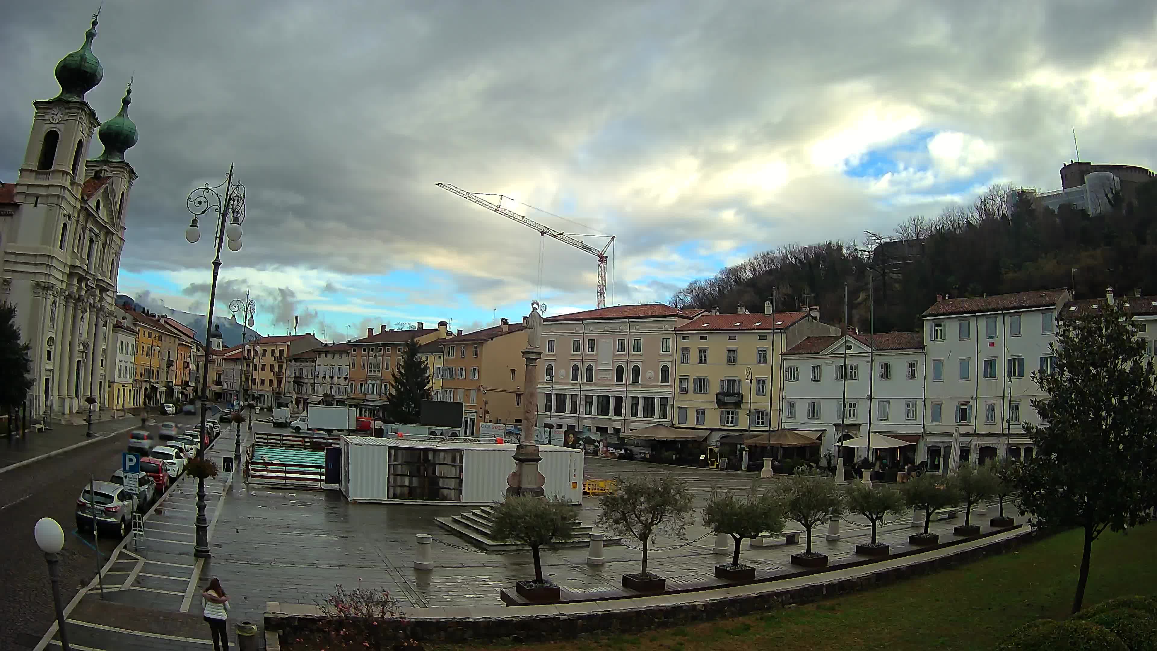 Webcam Gorizia Piazza della Vittoria e Duomo di S. Ignazio