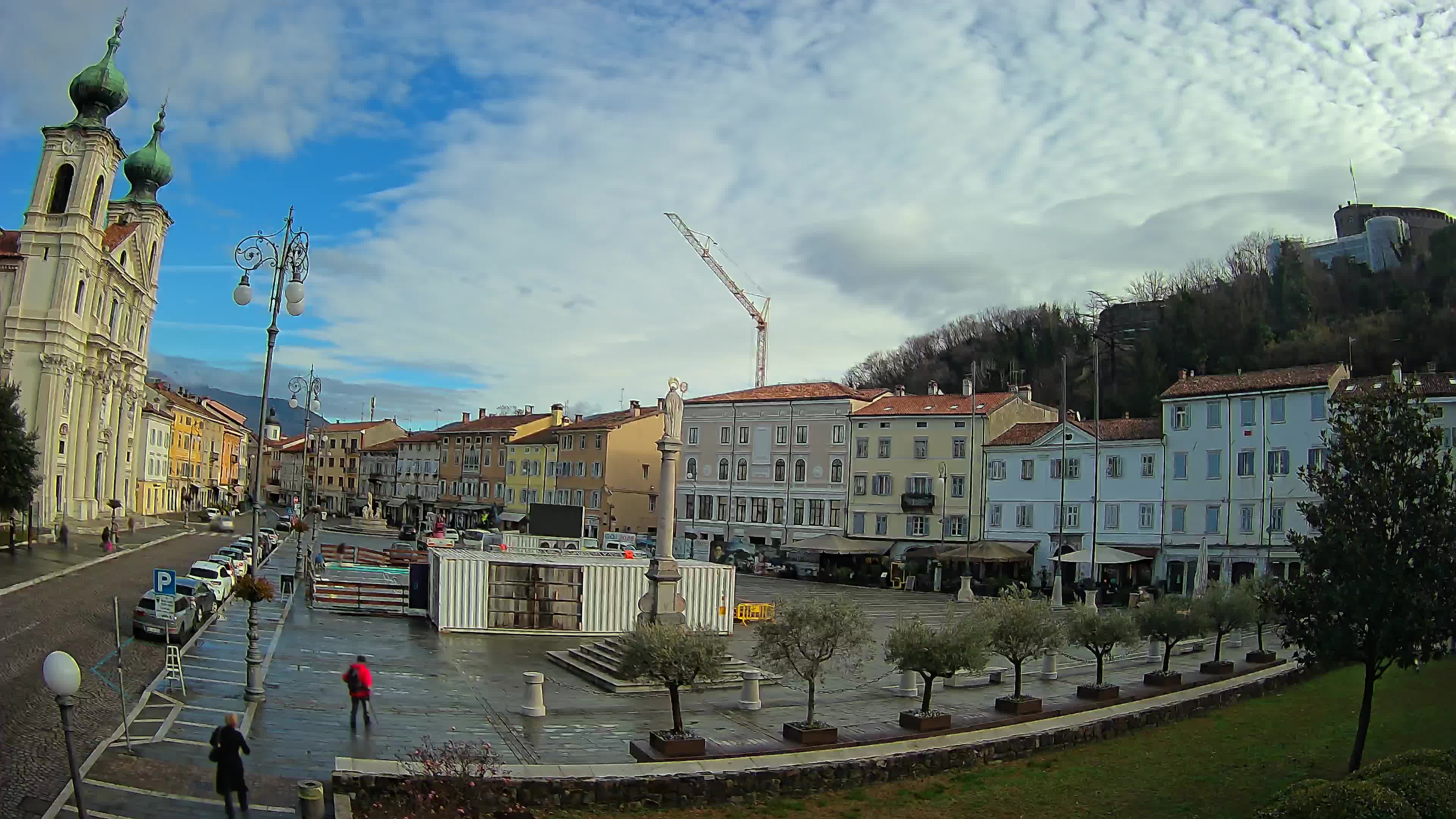 Gorizia – Plaza Vittoria – Catedral de San Pedro. Ignacio