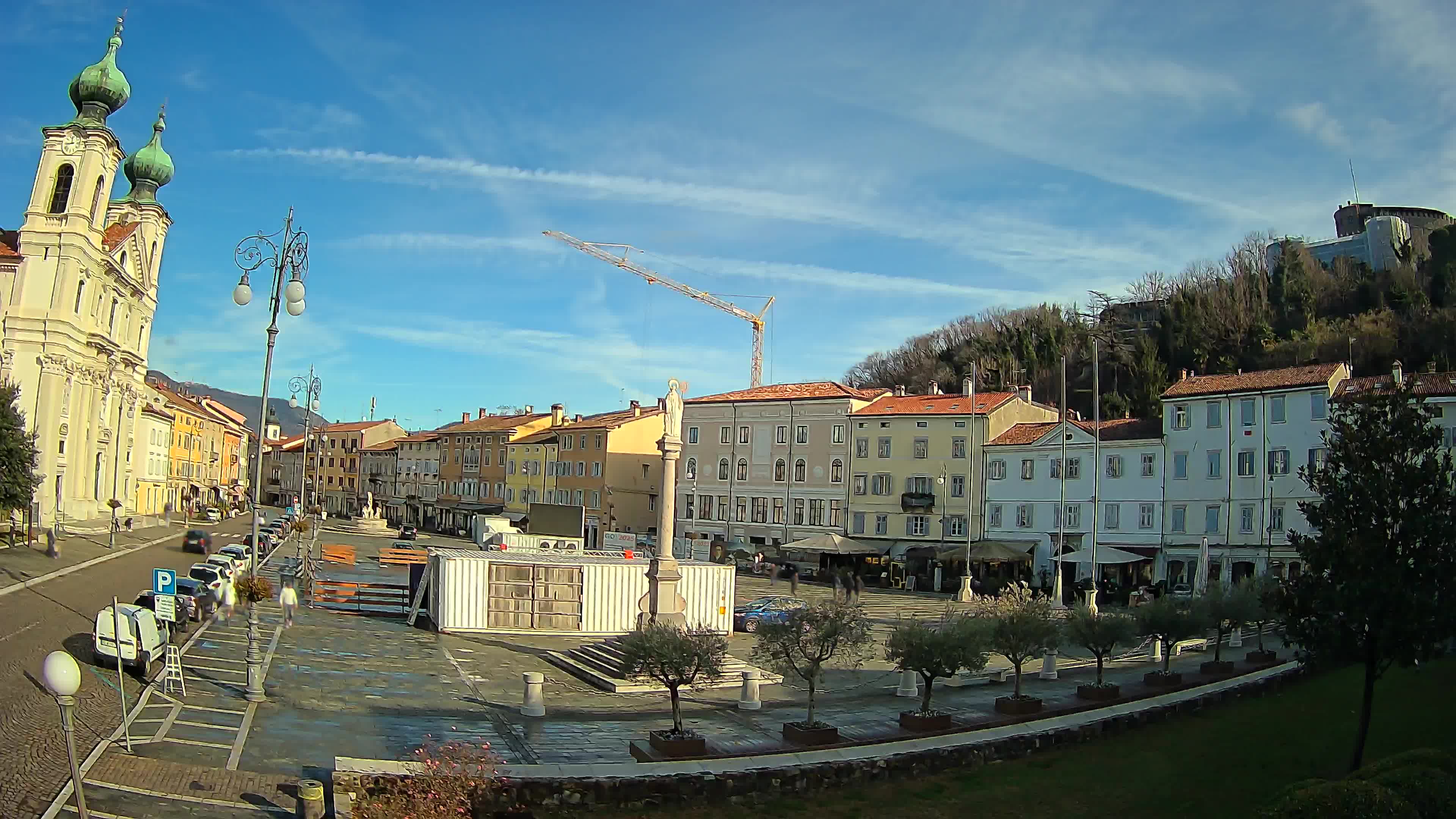 Gorizia – Plaza Vittoria – Catedral de San Pedro. Ignacio