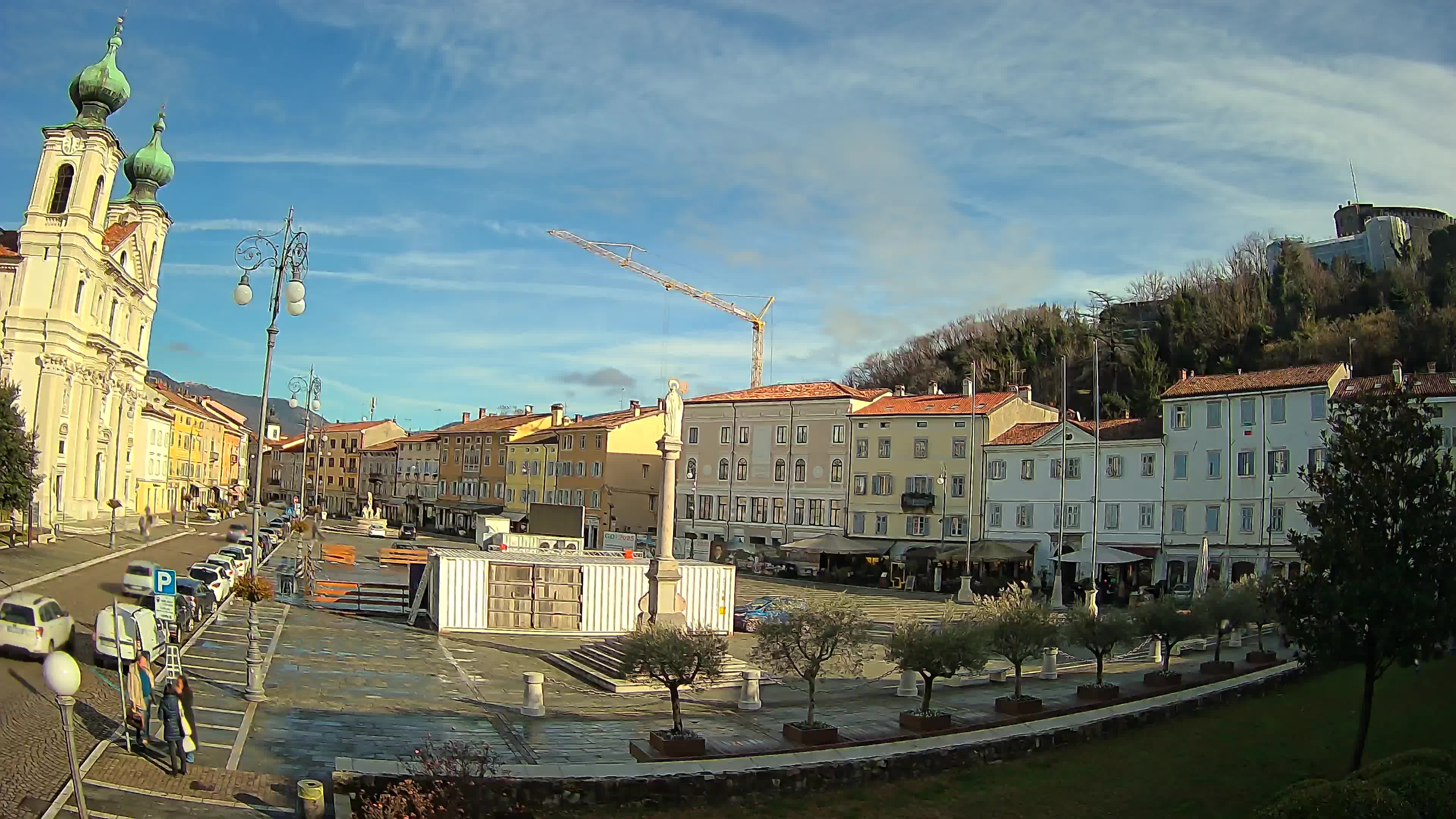 Webcam Gorizia Vittoria square – Cathedral of st. Ignazio