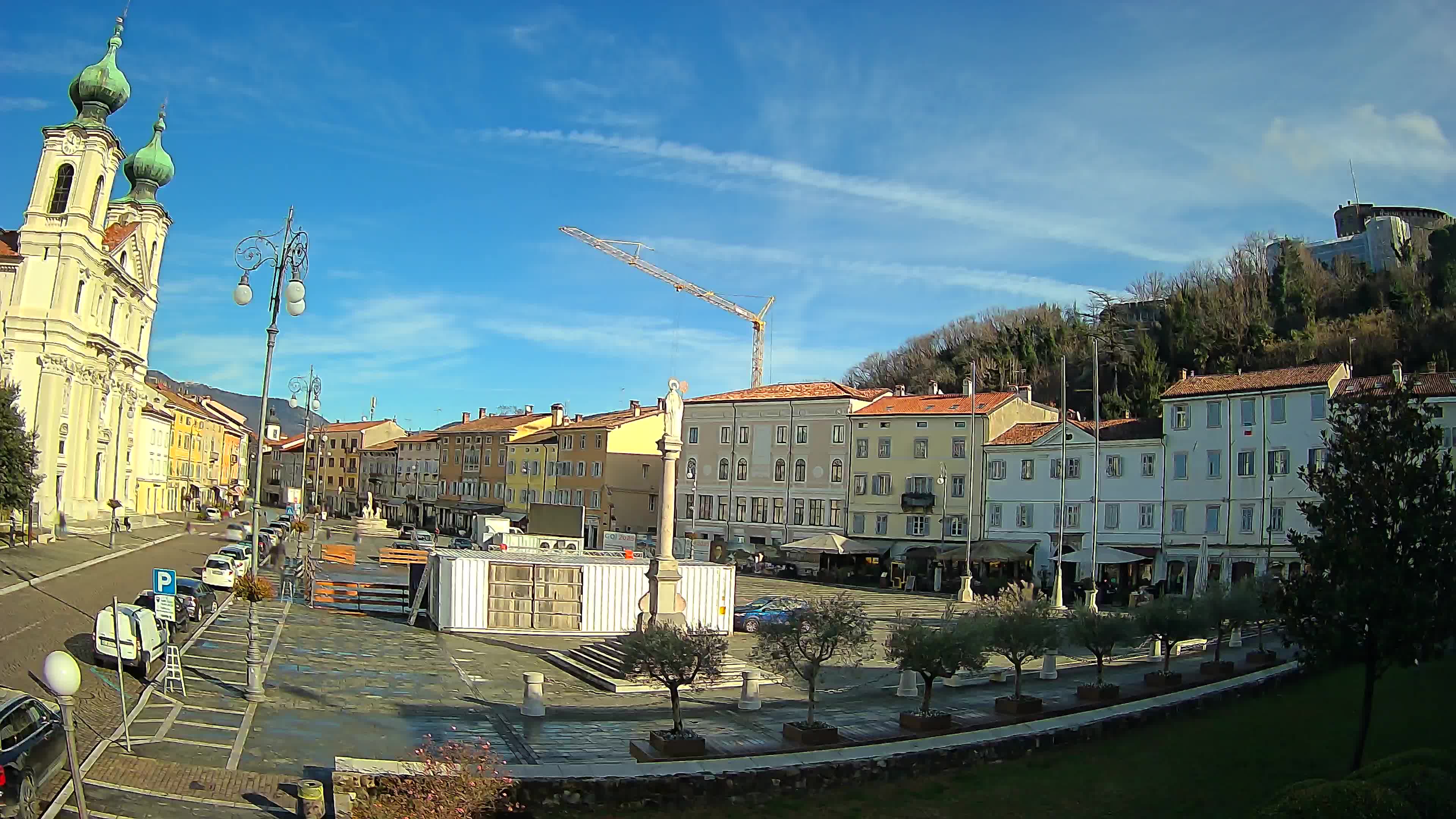 Webcam Gorizia Vittoria square – Cathedral of st. Ignazio