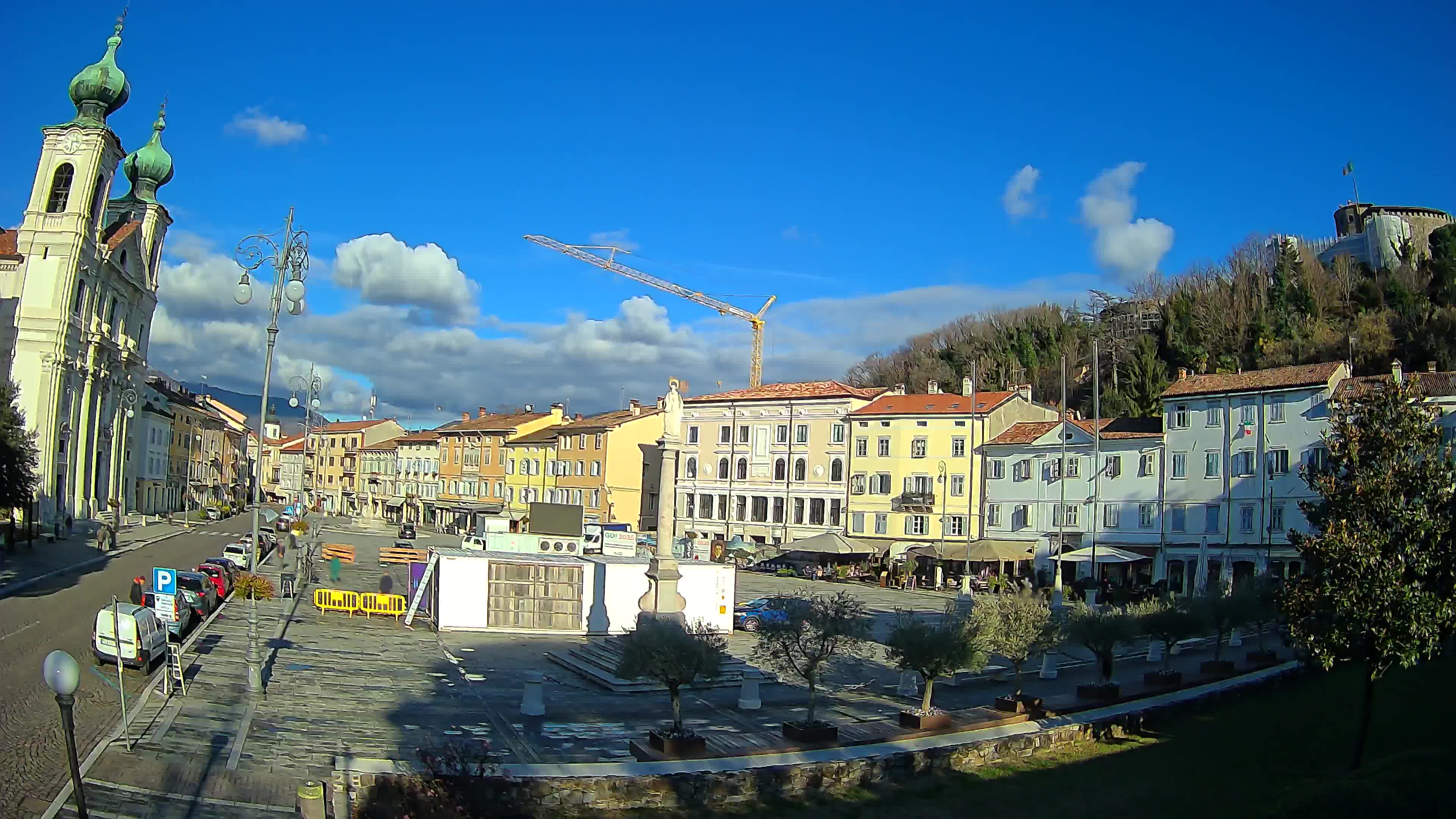 Gorizia – Plaza Vittoria – Catedral de San Pedro. Ignacio